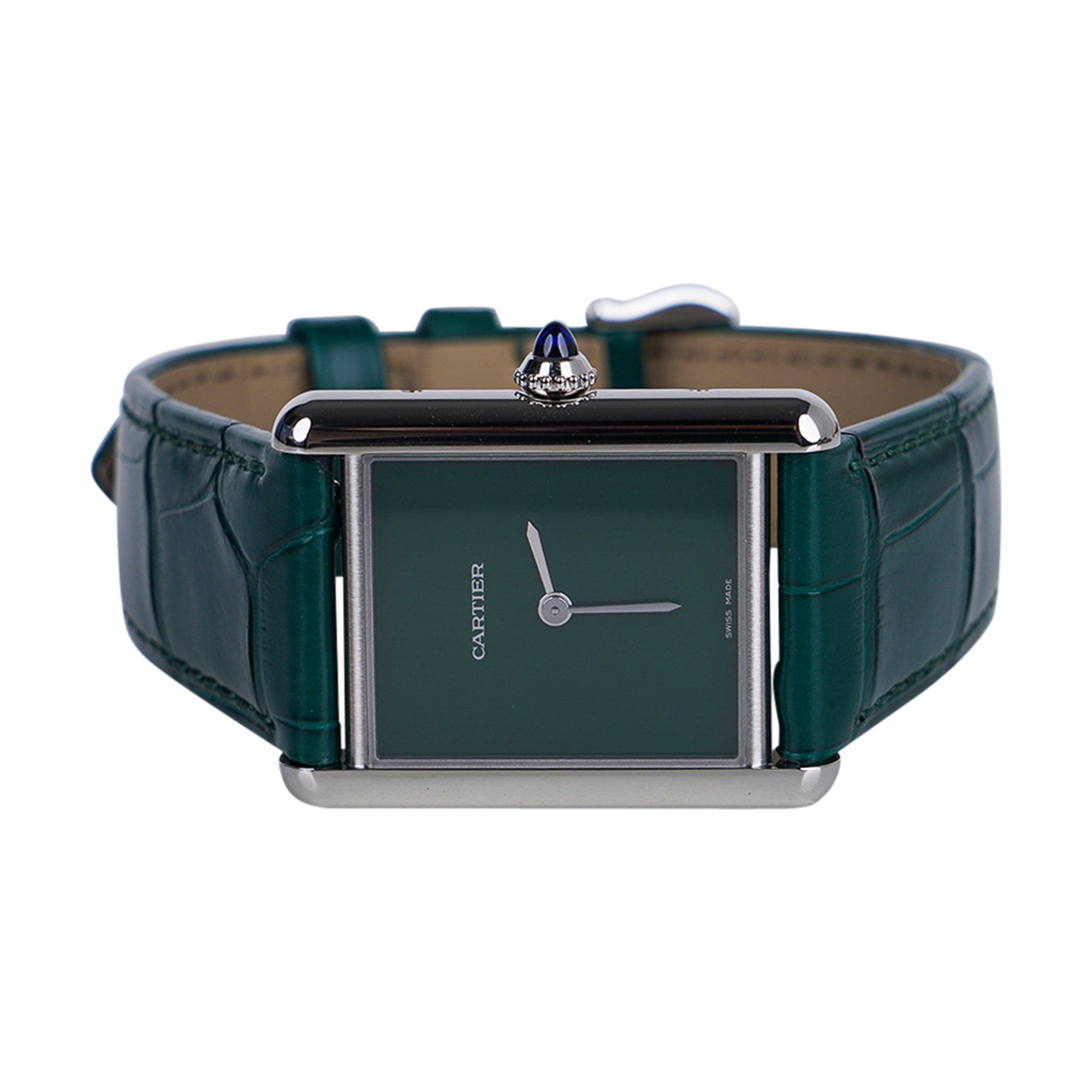 Cartier Tank Must de Cartier Watch Green 2021 Limited Edition New w/ Box