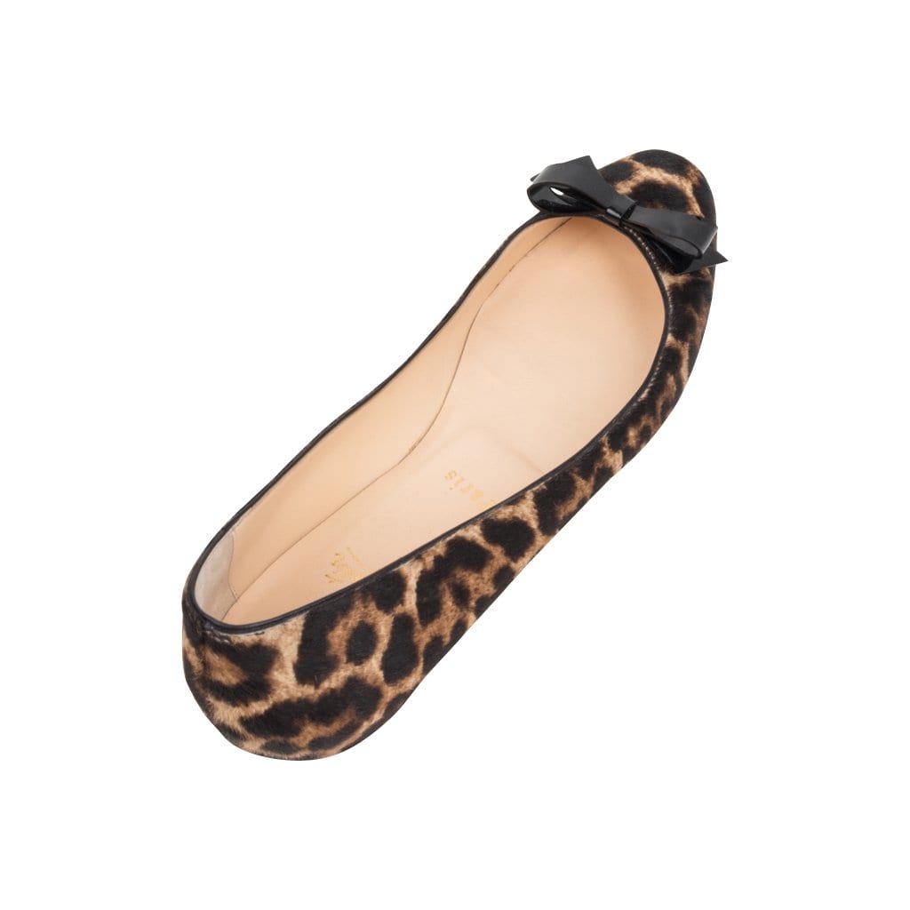 Christian Louboutin Shoe Ballet Flat Leopard Print 39 / – Mightychic