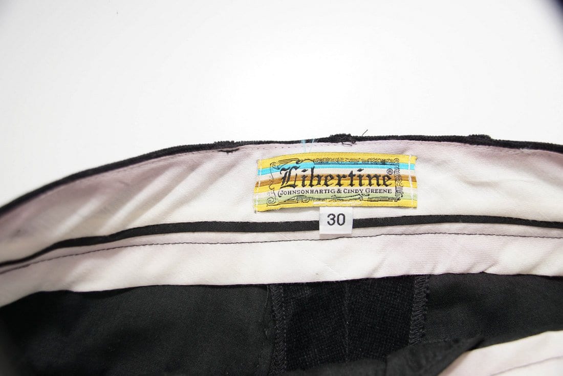 Libertine Pant Black Velvet Shorts Tree of Life Diamantes 30 - mightychic