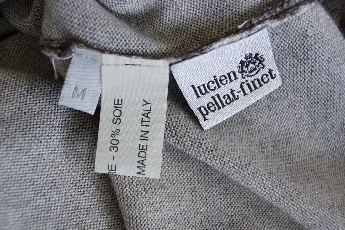Lucien Pellat-Finet Top Cashmere / Silk Beautiful Pattern light weight M