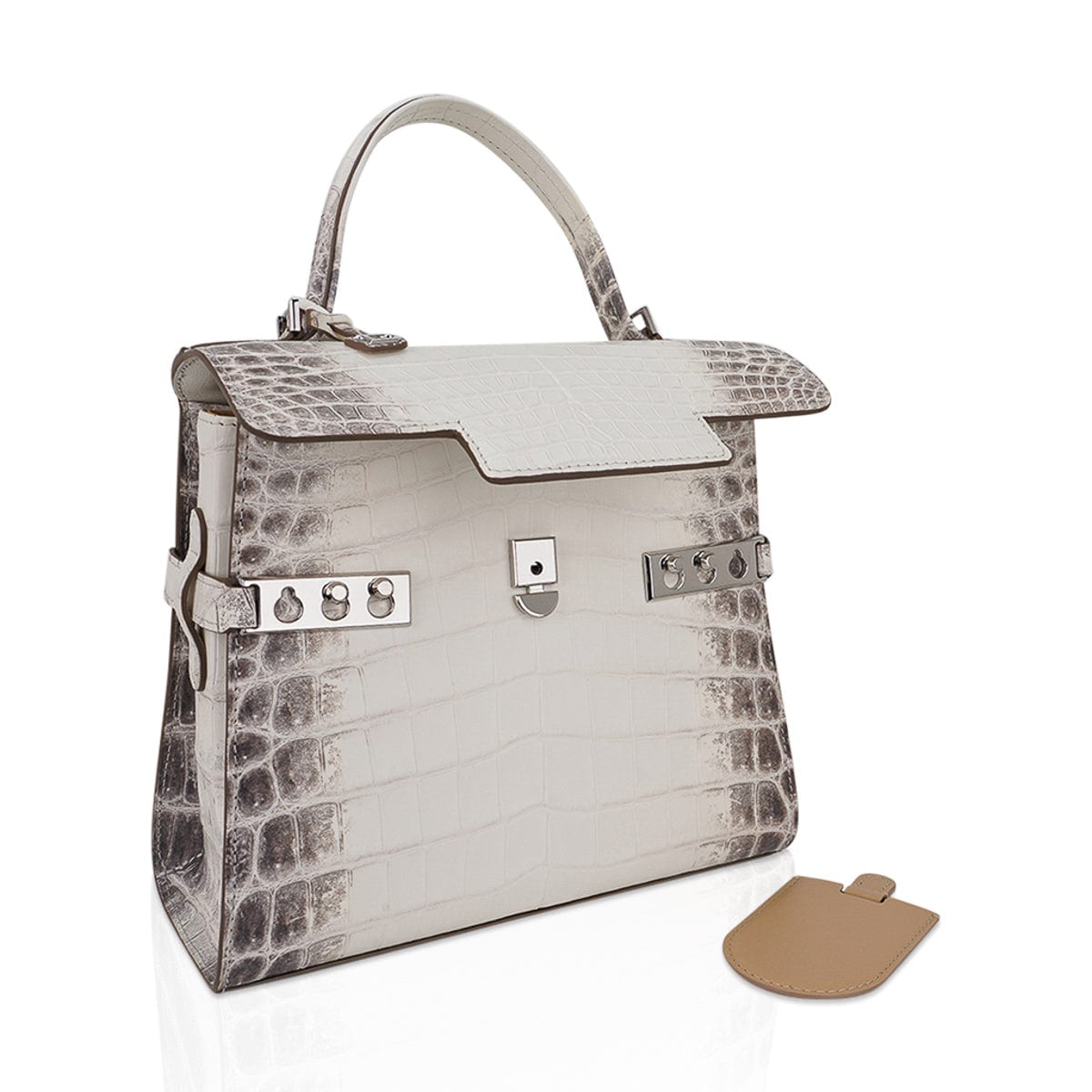Delvaux Tempete PM Himalaya Crocodile Limited Edition • MIGHTYCHIC • 