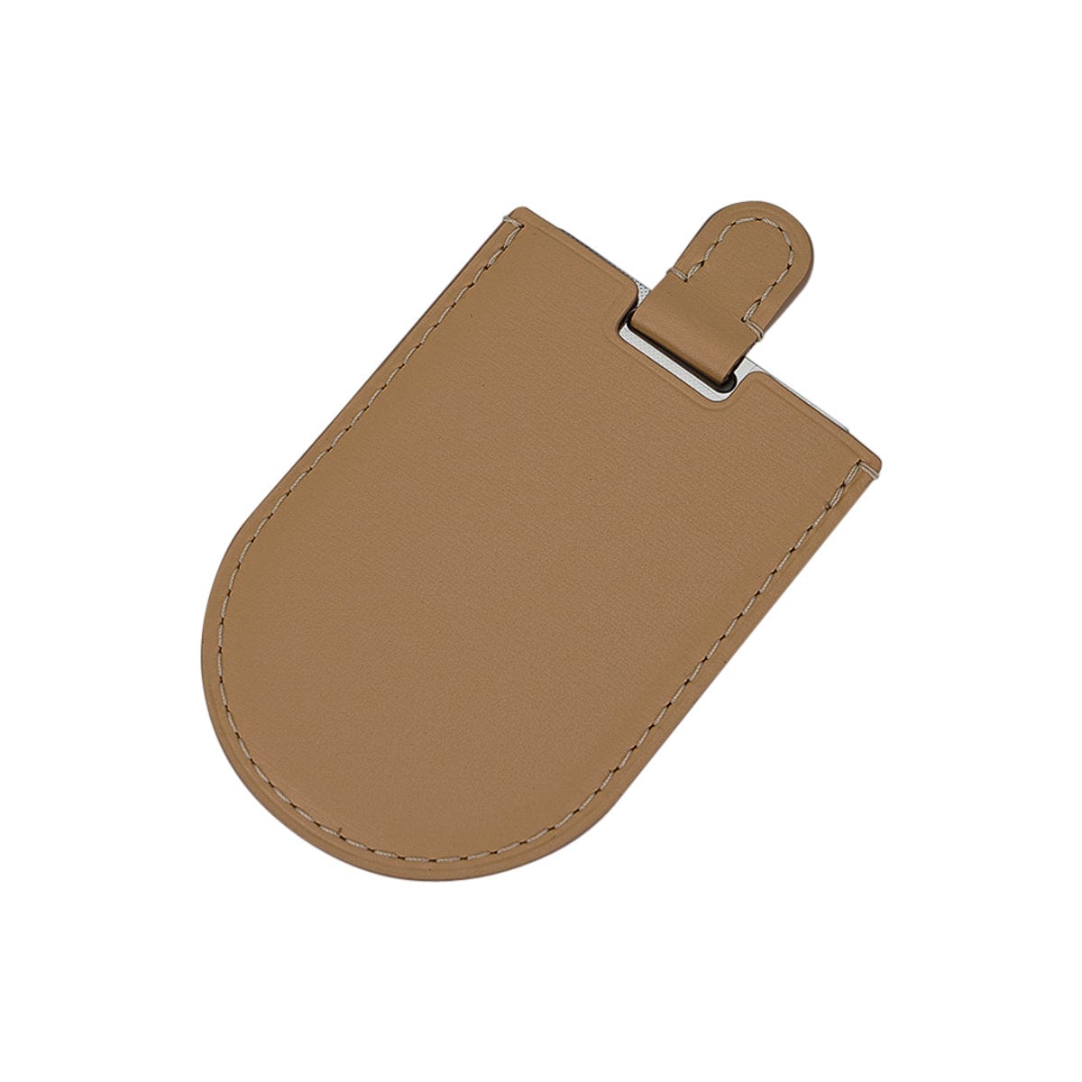 Delvaux White Tempete Leather Bag Charm Key Ring, Nib! - poupishop