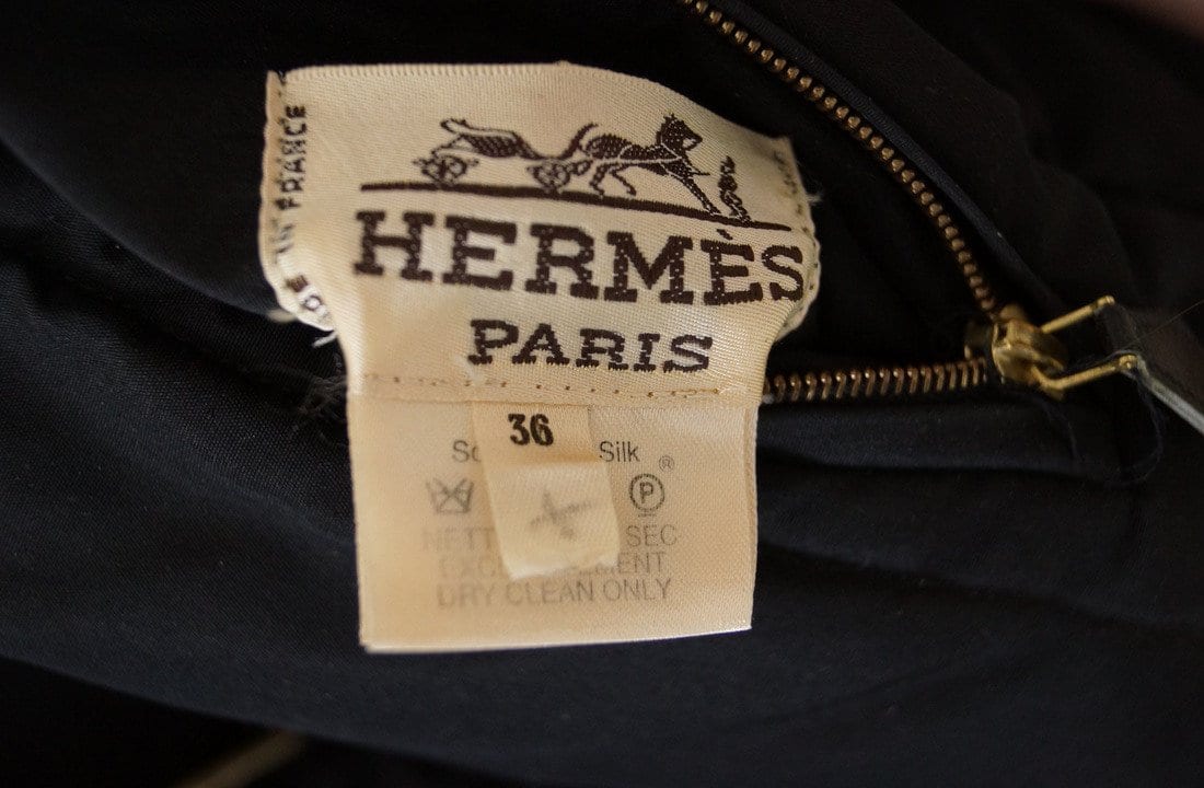 Hermes Jacket Vintage L'Art D'Ecrire Reversible Silk Scarf Print 36 / 6 Magnificent - mightychic