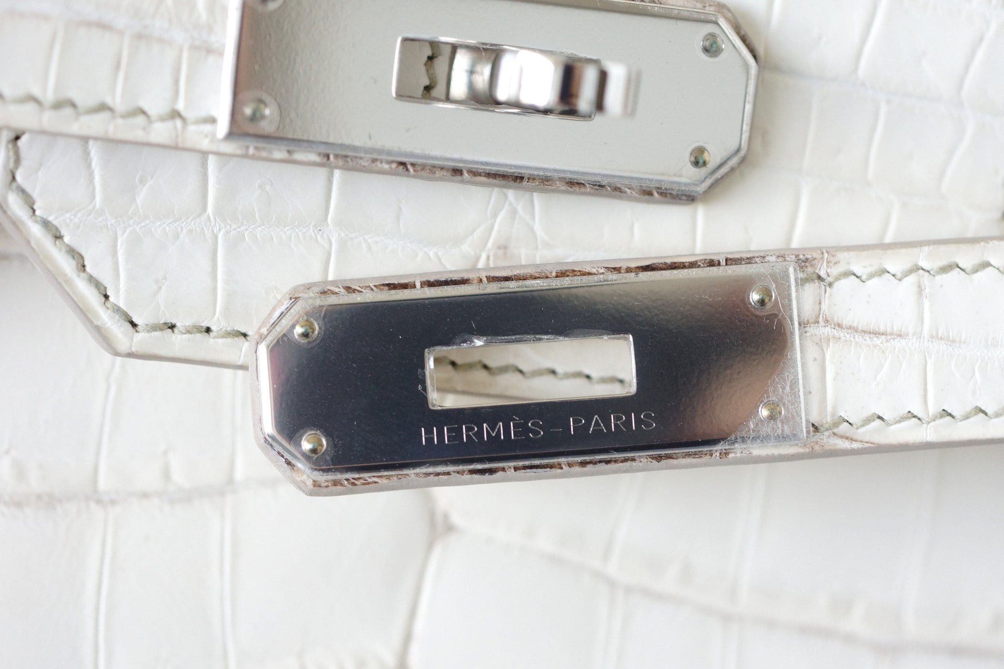 Hermes Birkin 35 Bag Blanc Himalaya Exquisite Skin Limited Edition –  Mightychic