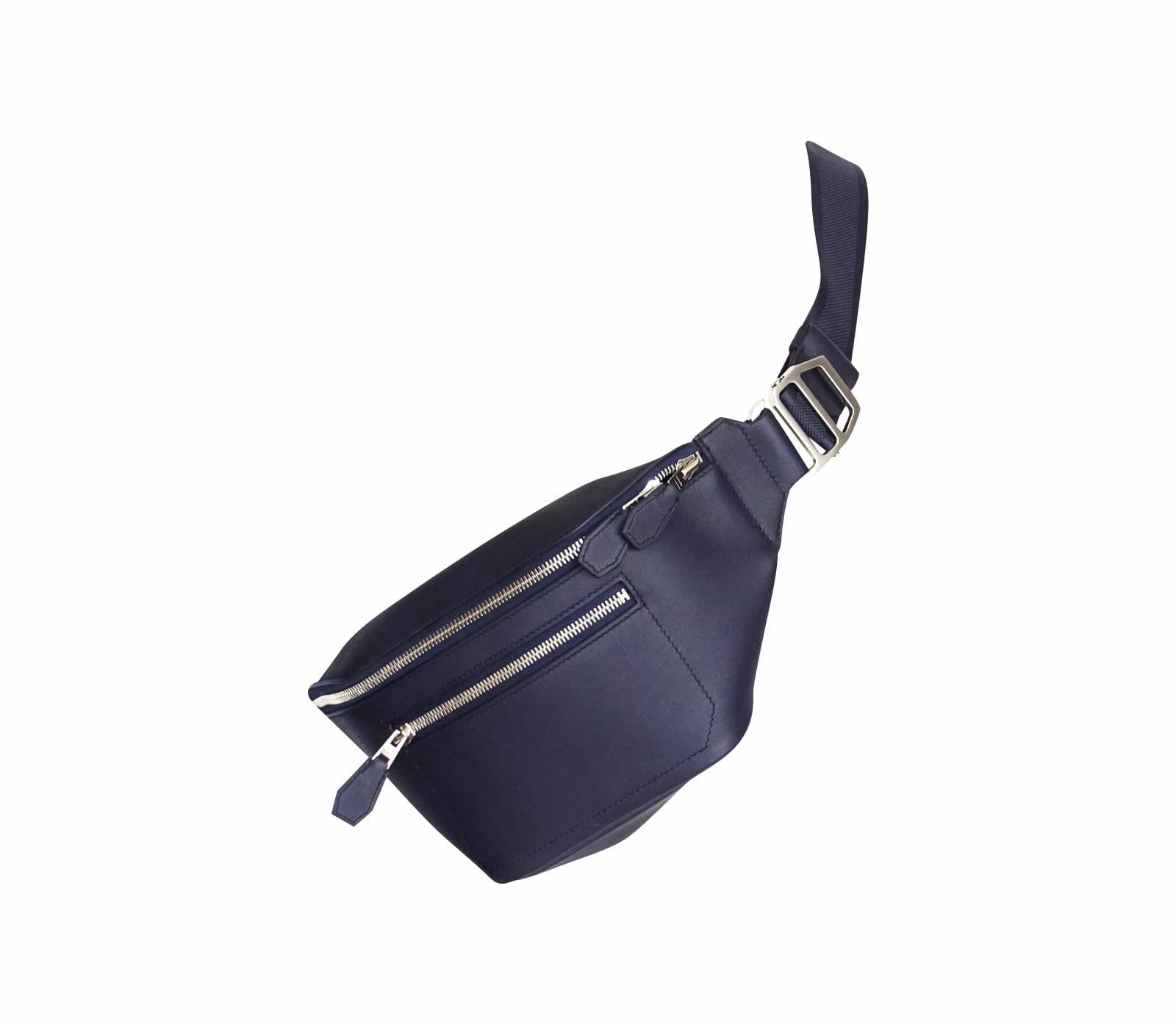 Hermes Black Taurillon Cristobal Cityslide Belt Bag