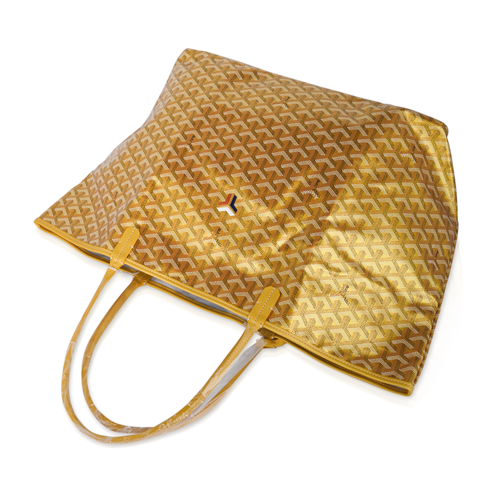 Authentic Goyard limited edition Saint Louis Claire-Voie GM Bag /Tote -  Yellow