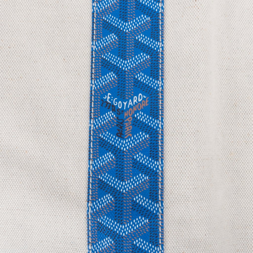 Goyard Blue Reversible Belharra Tote Light blue Cloth Cloth ref