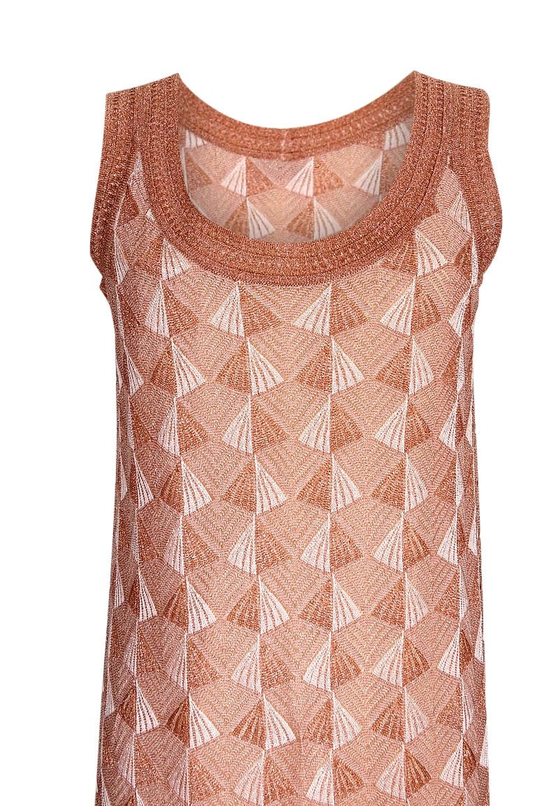 Missoni Dress Set Striking Deco Design Chic Colours 42 / 8 - mightychic