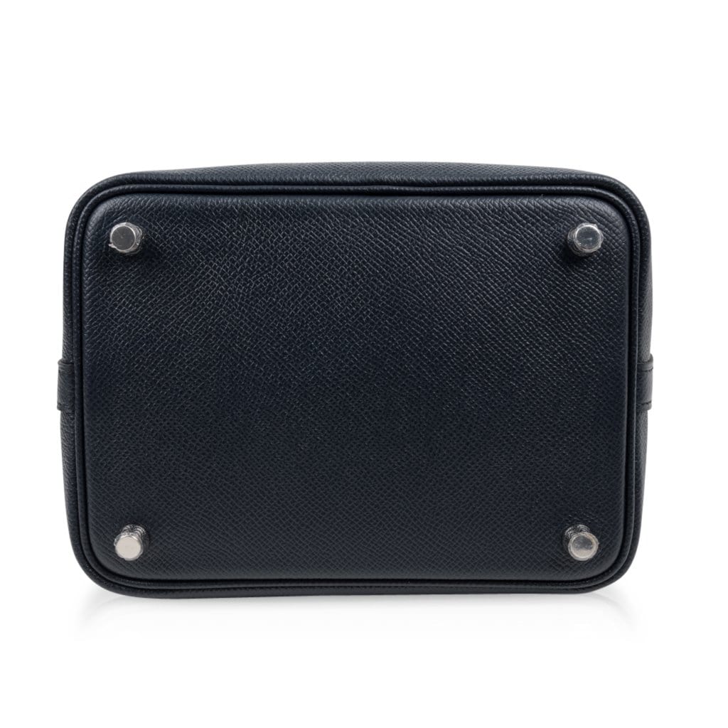 Hermes Picotin Lock Bag Tressage Epsom Leather Palladium Hardware