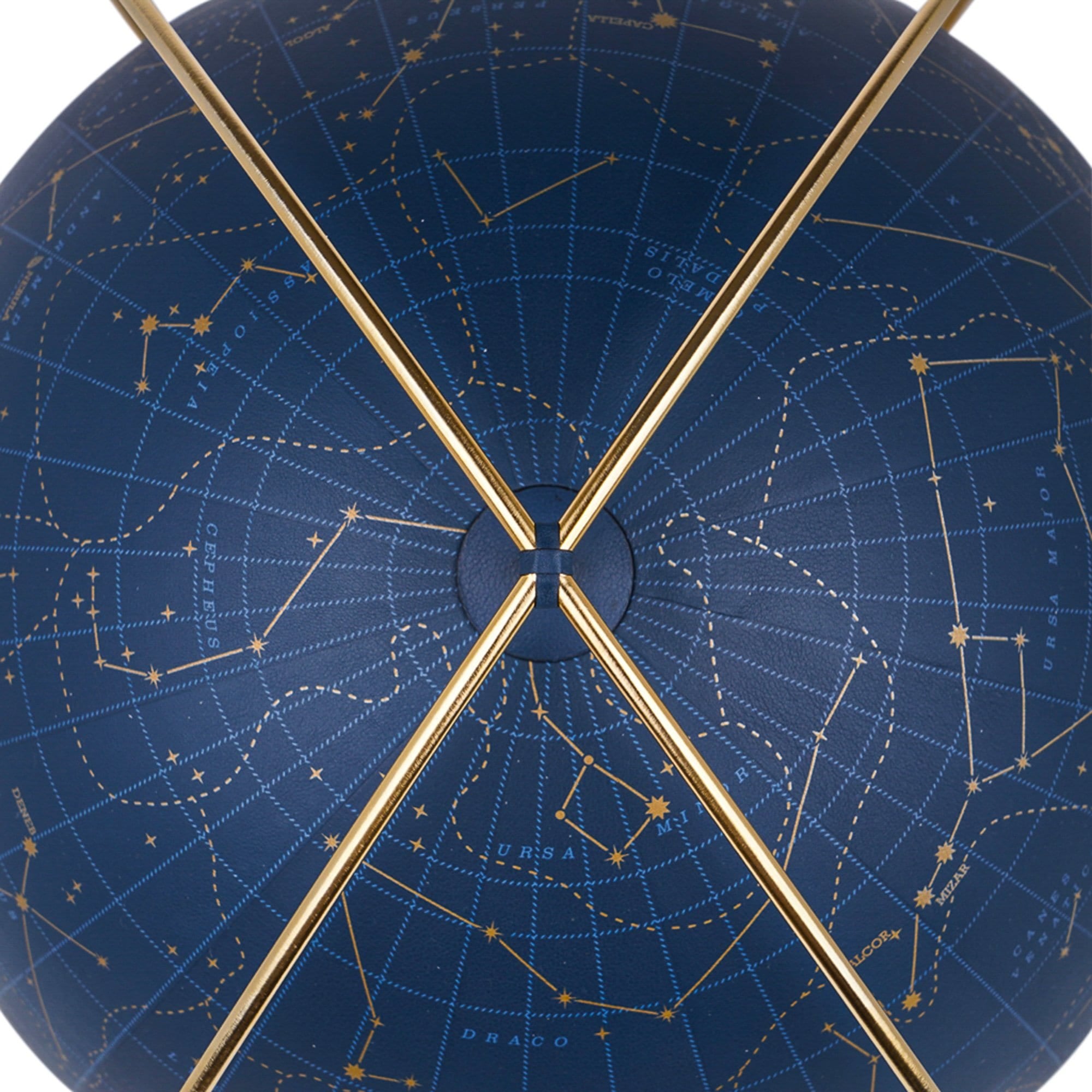 Hermes Apollo 24 Celestial Globe Blue de Prusse New w/Box