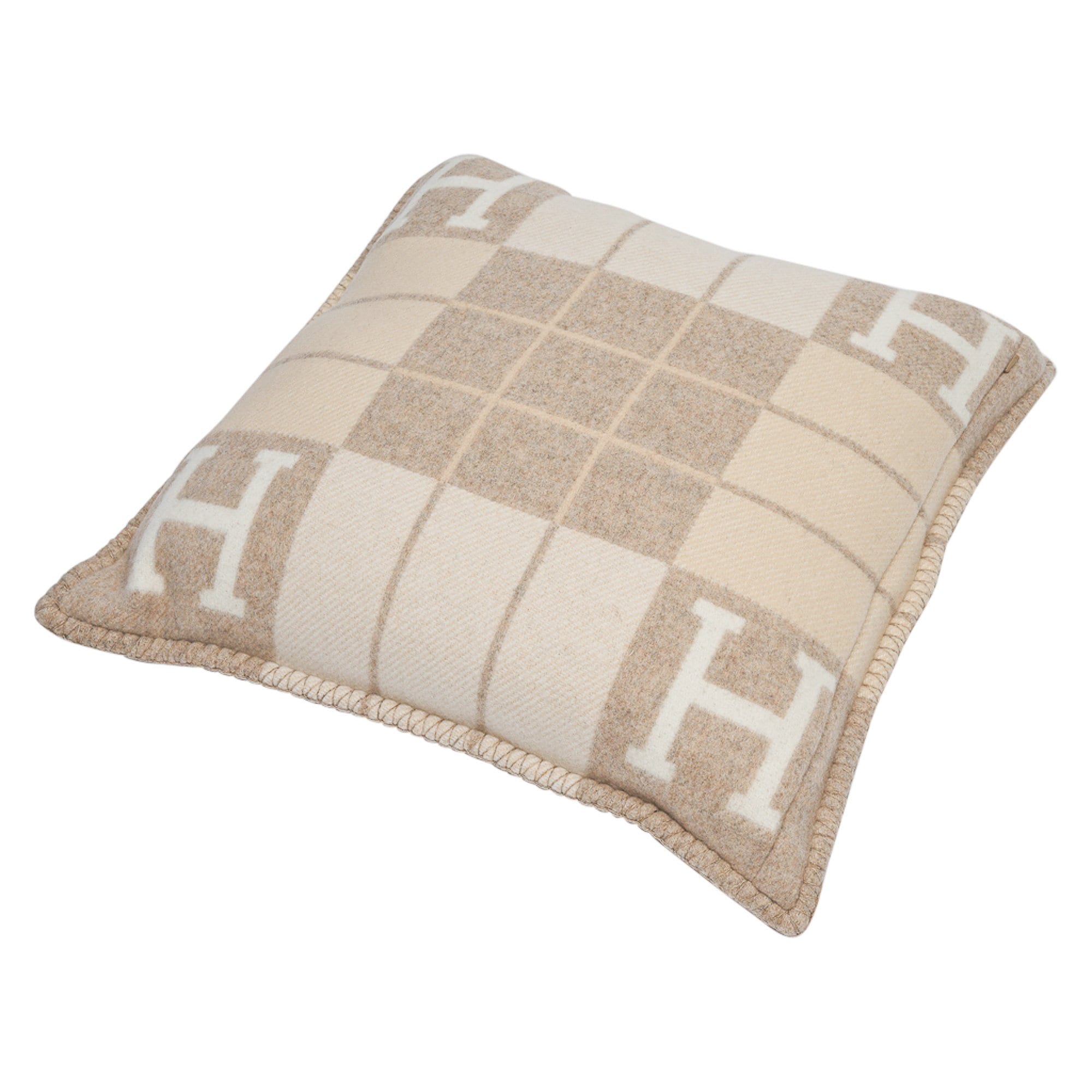 Hermes Cushion Avalon III PM H Camomille / Coco Throw Pillow Set of 2 –  Mightychic