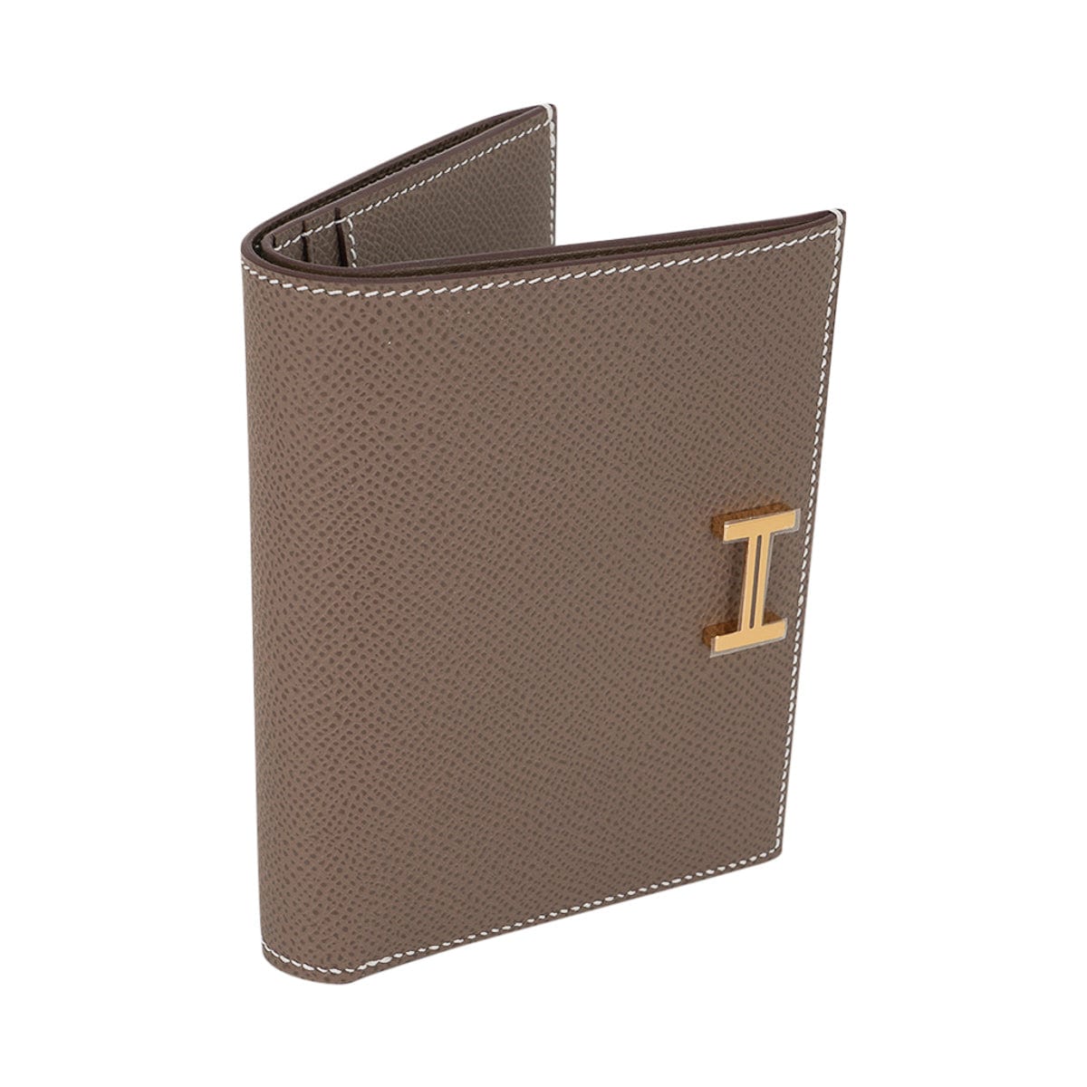 Hermes Bearn Wallet Trench Palladium Hardware Epsom Leather New w/Box –  Mightychic