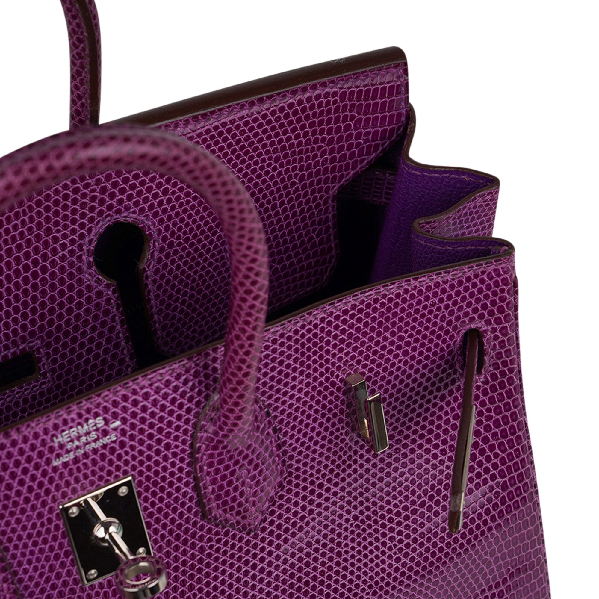 Hermes, Bags, Authentic 35 Hermes Birkin In Ultra Violet