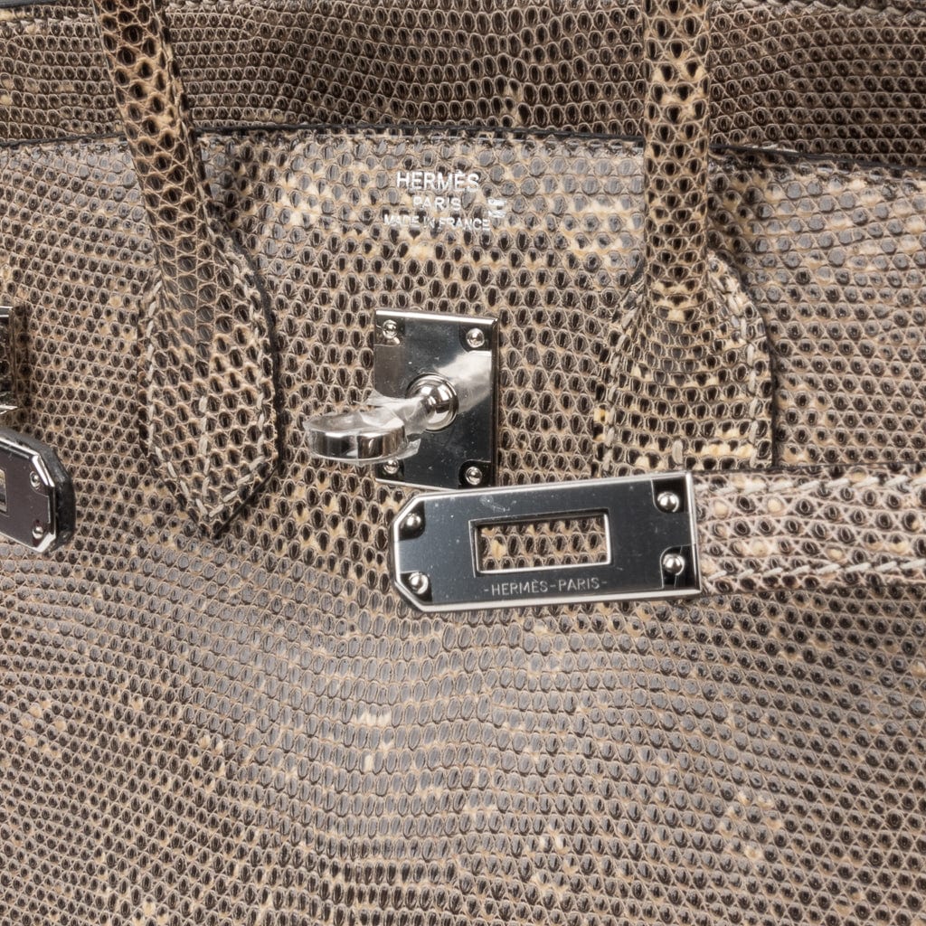 Hermès Birkin 25 Ombre Lizard Palladium Hardware - Rare – ZAK BAGS