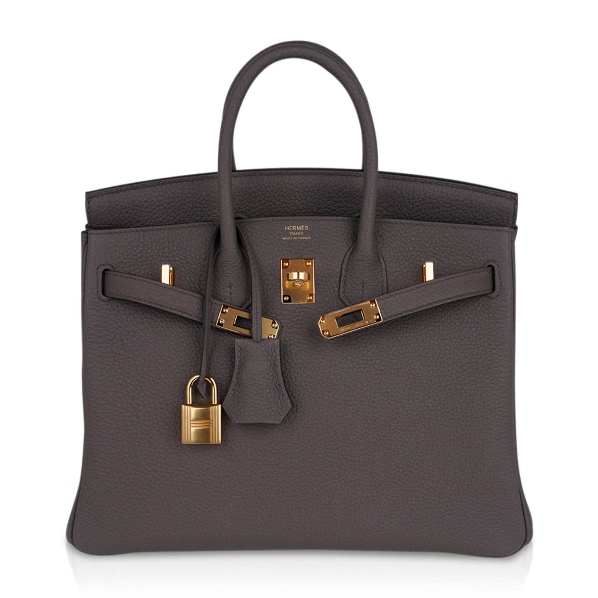 New arrival! 😍 Our Brand New Birkin 25 in Etoupe Togo leather