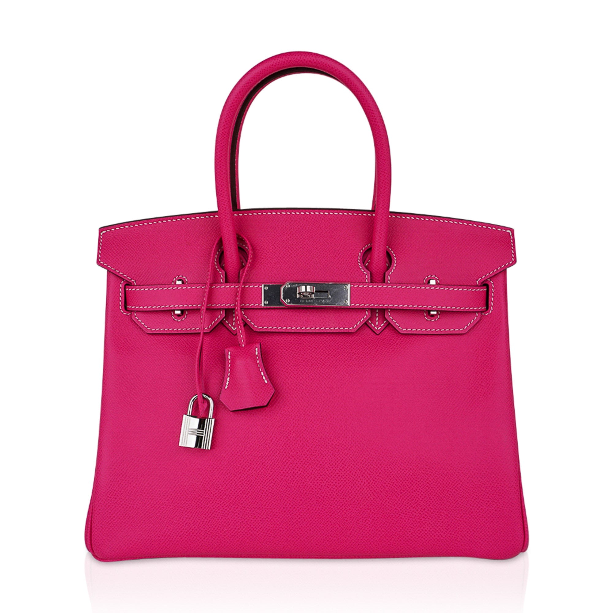 Hermes Birkin 30 Bag Rose Tyrien Candy Epsom Limited Edition Palladium ...