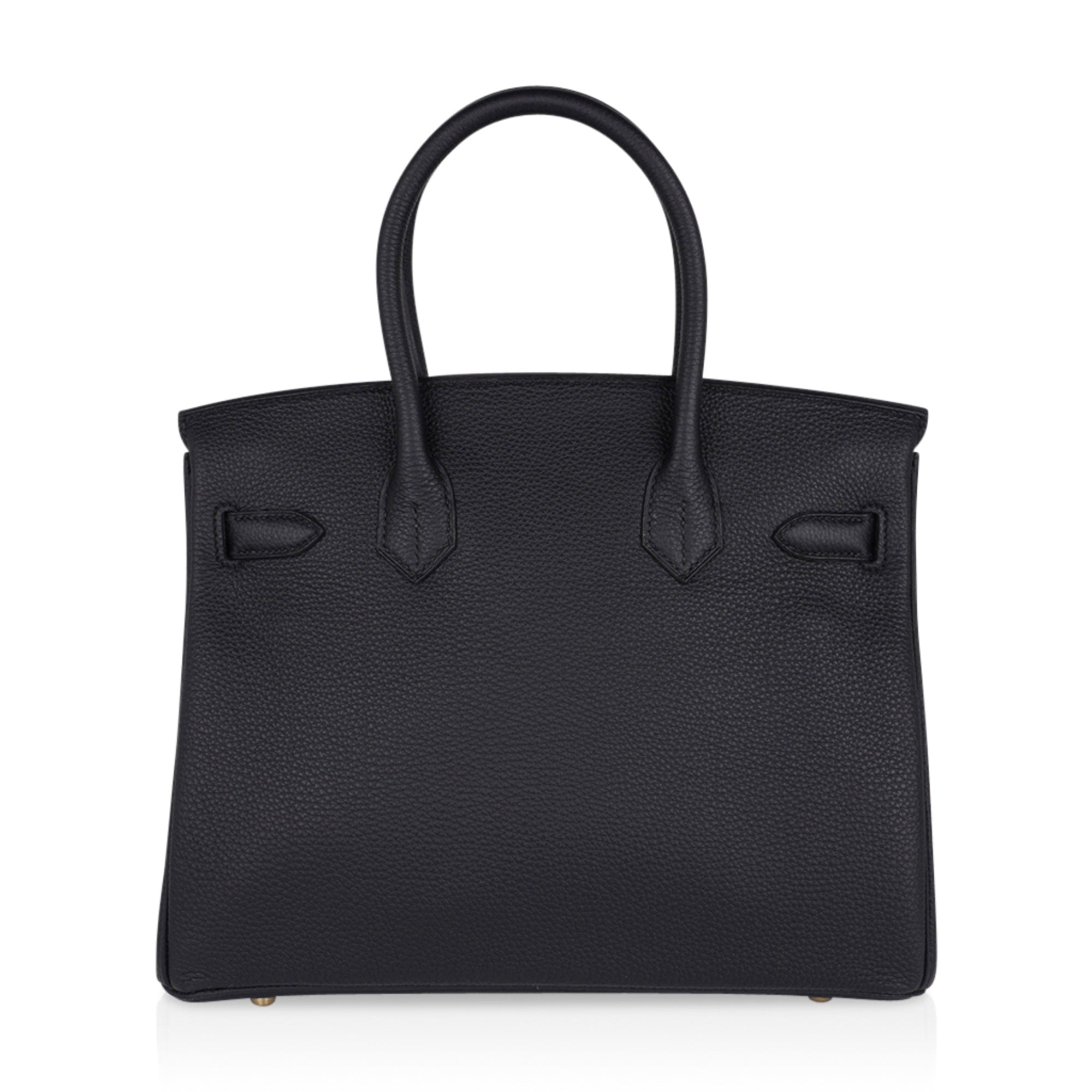 Hermes Birkin 30 Bag Black Togo Leather with Gold Hardware – Mightychic