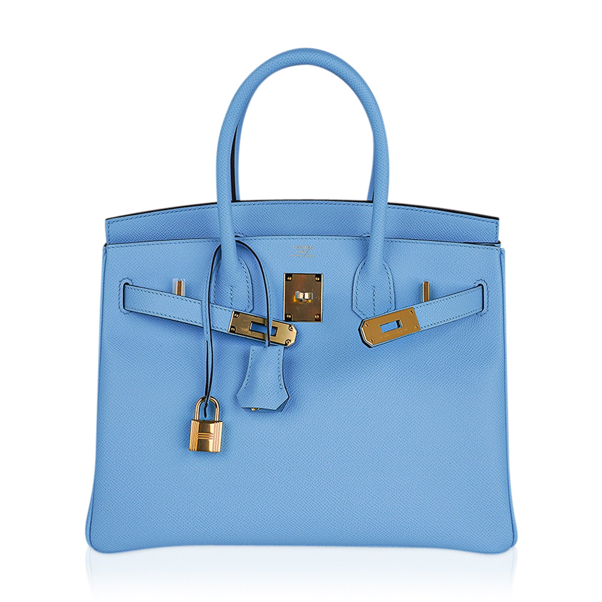 Hermes Blue Handbags