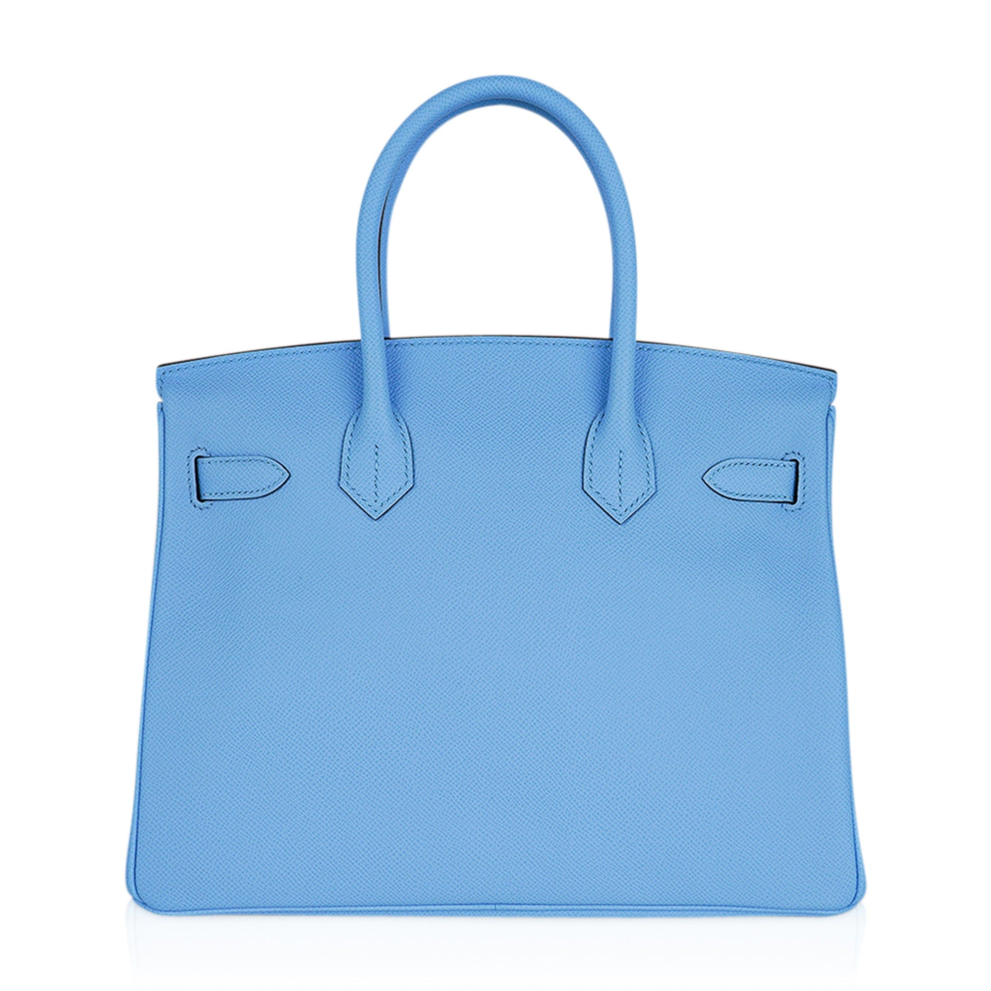 Hermès Birkin 30 Epsom Blue Paon GHW - Kaialux