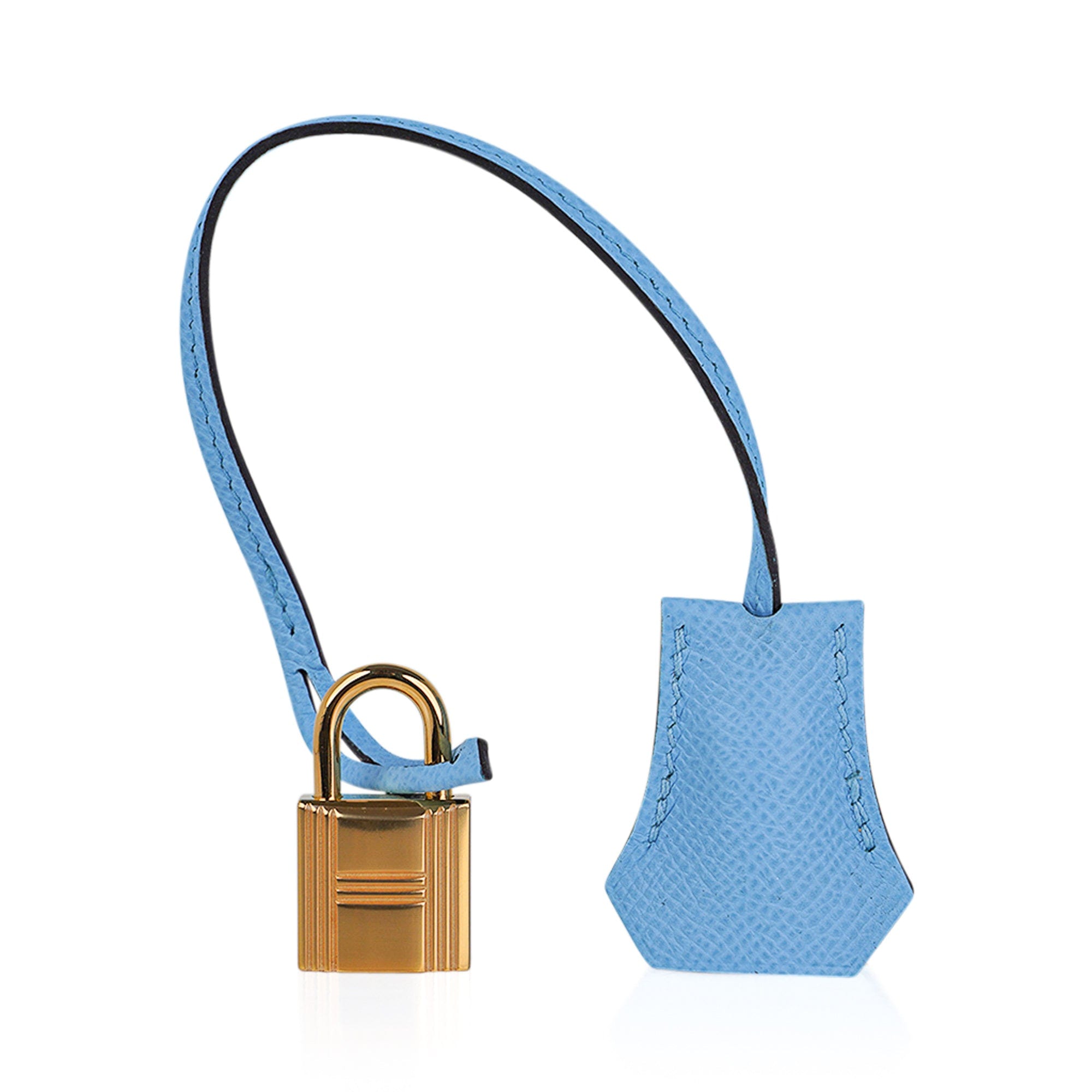 Hermes Birkin 30 Blue Atoll Tiffany Blue Epsom Leather Gold