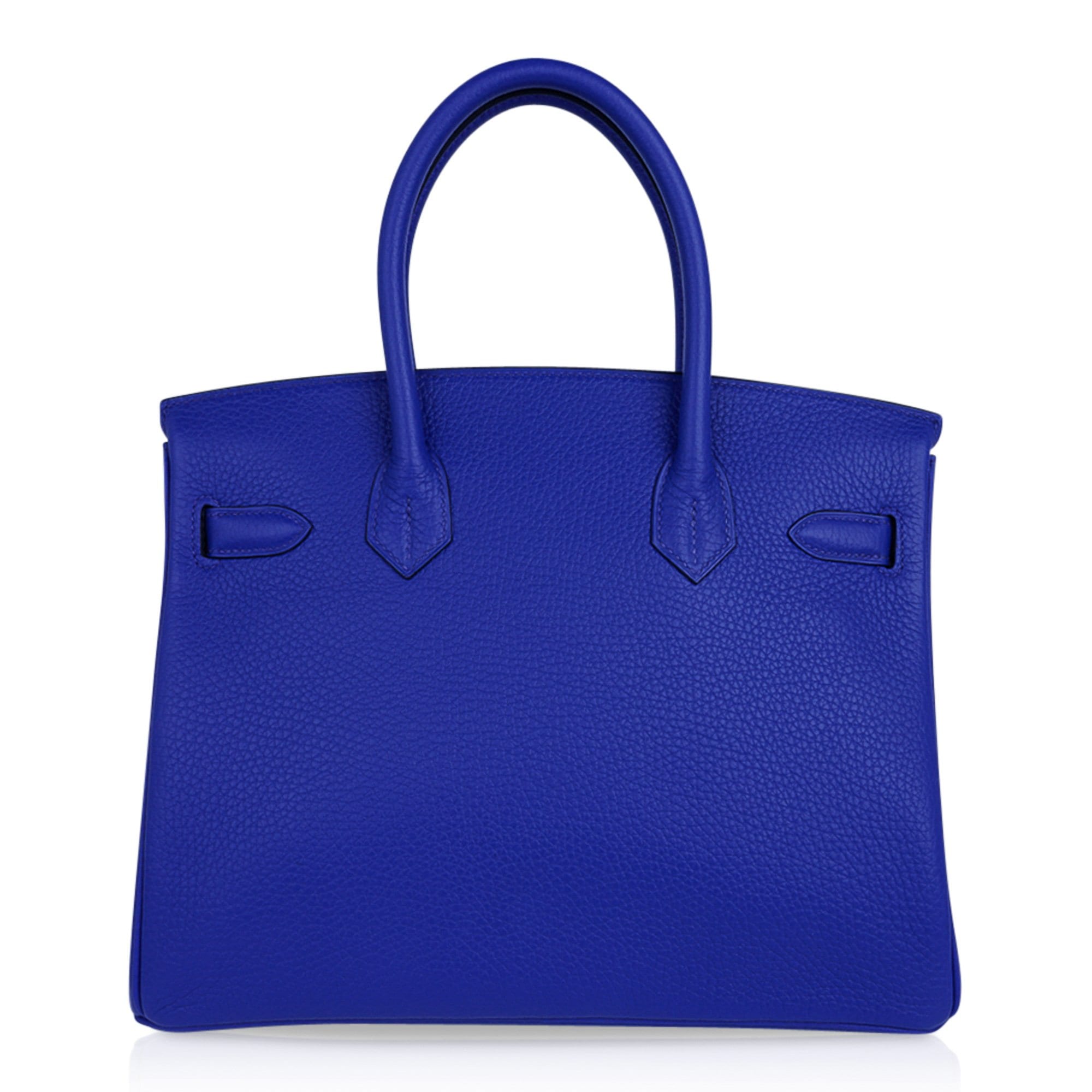 Hermès Birkin 30 Blue Pale Togo Gold Hardware - T