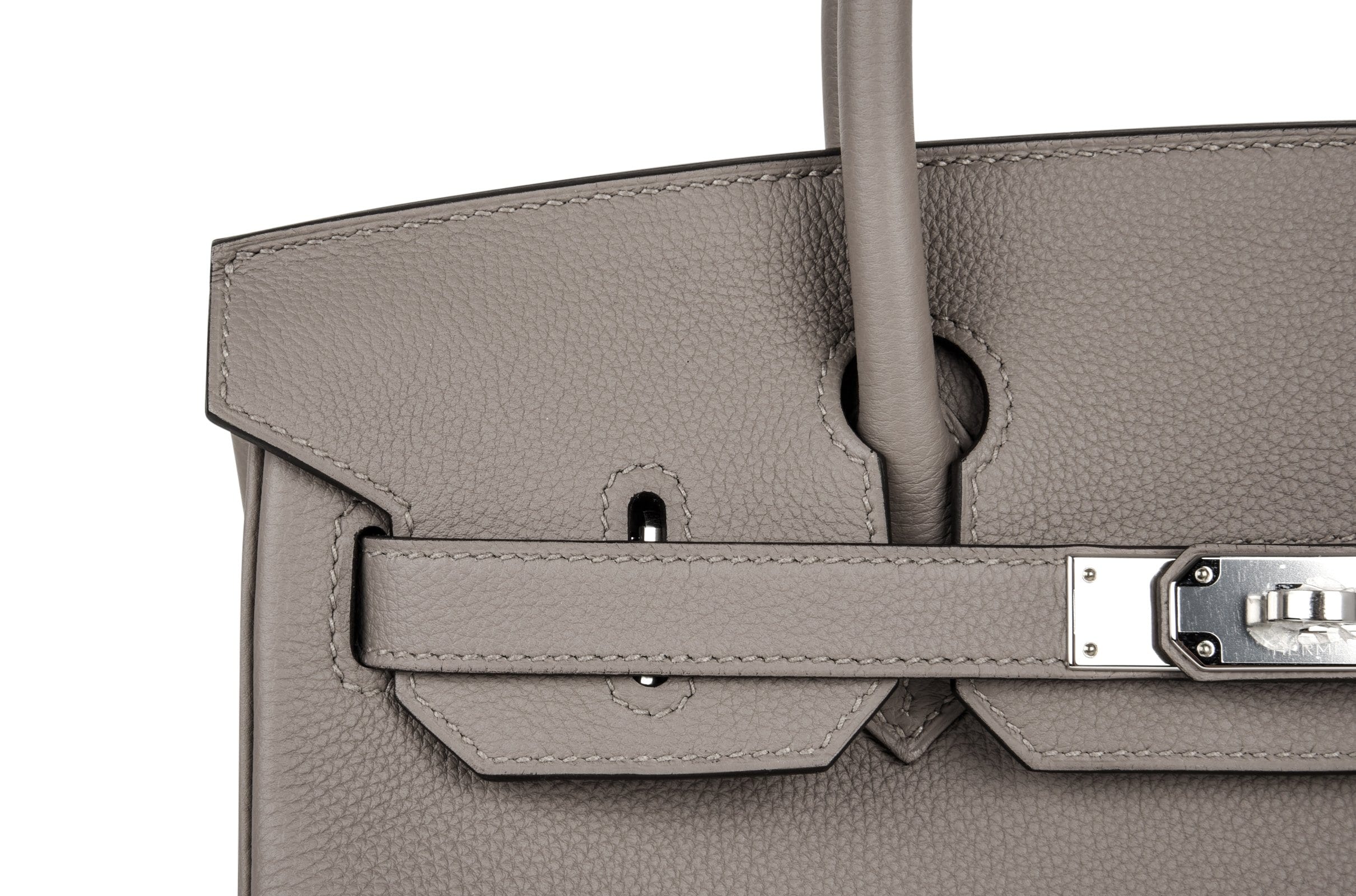 Hermes Birkin Bag 30cm Gris Mouette Togo Palladium Hardware