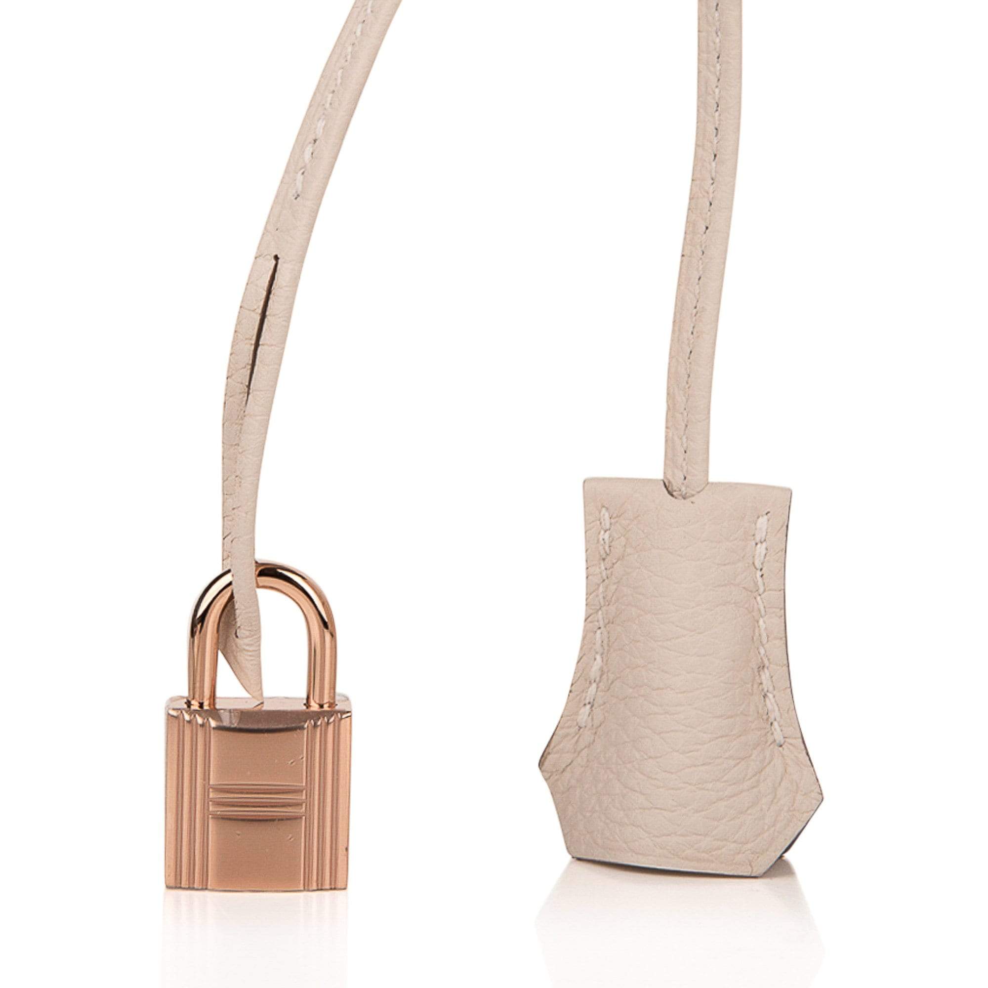 Hermes Birkin 30 Bag Craie Rose Gold Hardware Neutral Beauty