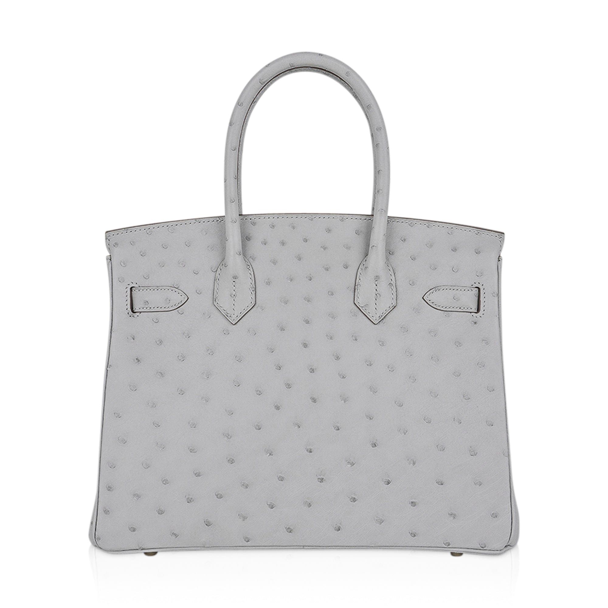 Hermès Picotin 18 Gris Asphalte Ostrich With Silver Hardware - AG