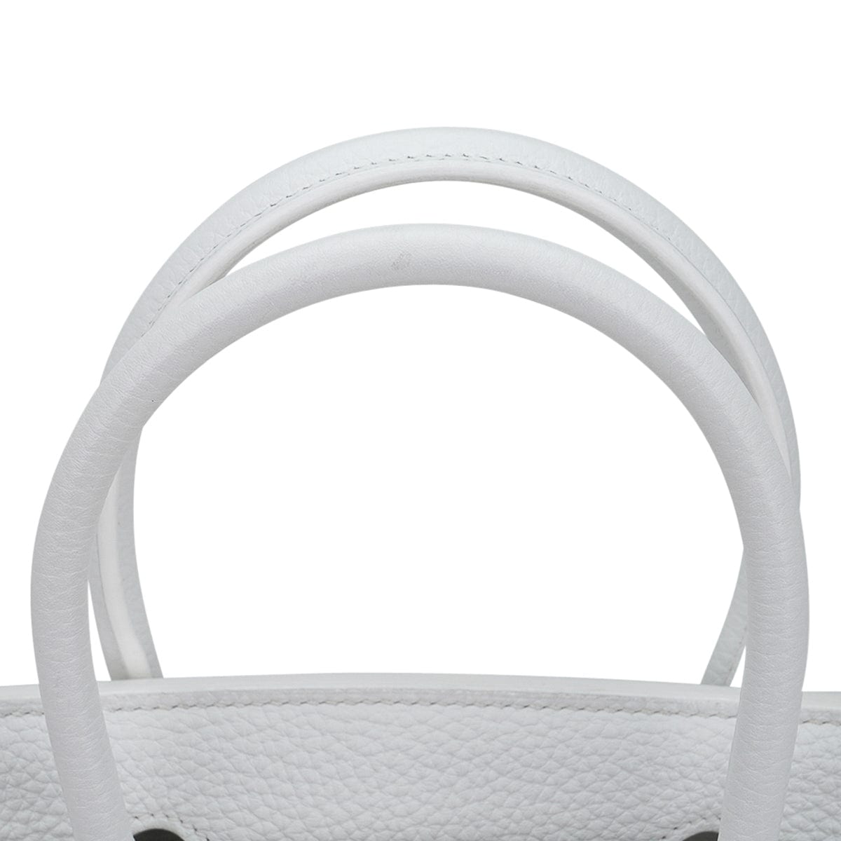 Hermès - White Clemence Birkin 30
