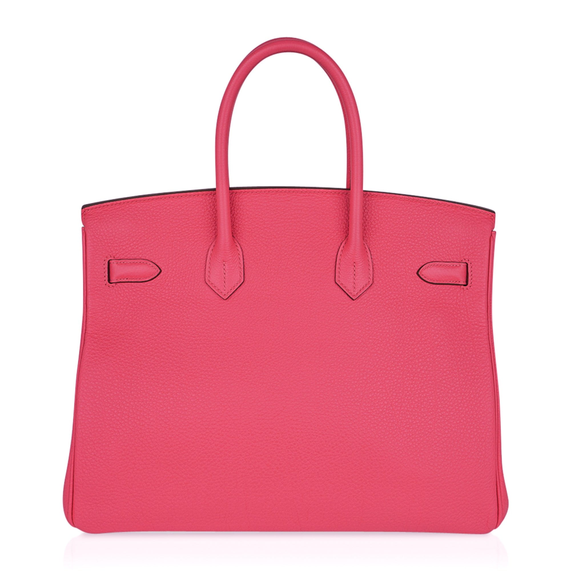 Hermès Rose Dragee Swift Birkin 35 PHW, myGemma, QA