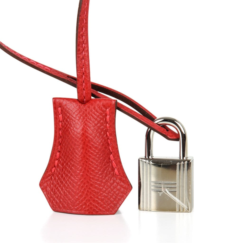 Hermes Birkin Bag 30cm Rouge Casaque Lipstick Red Epsom Palladium Hardware