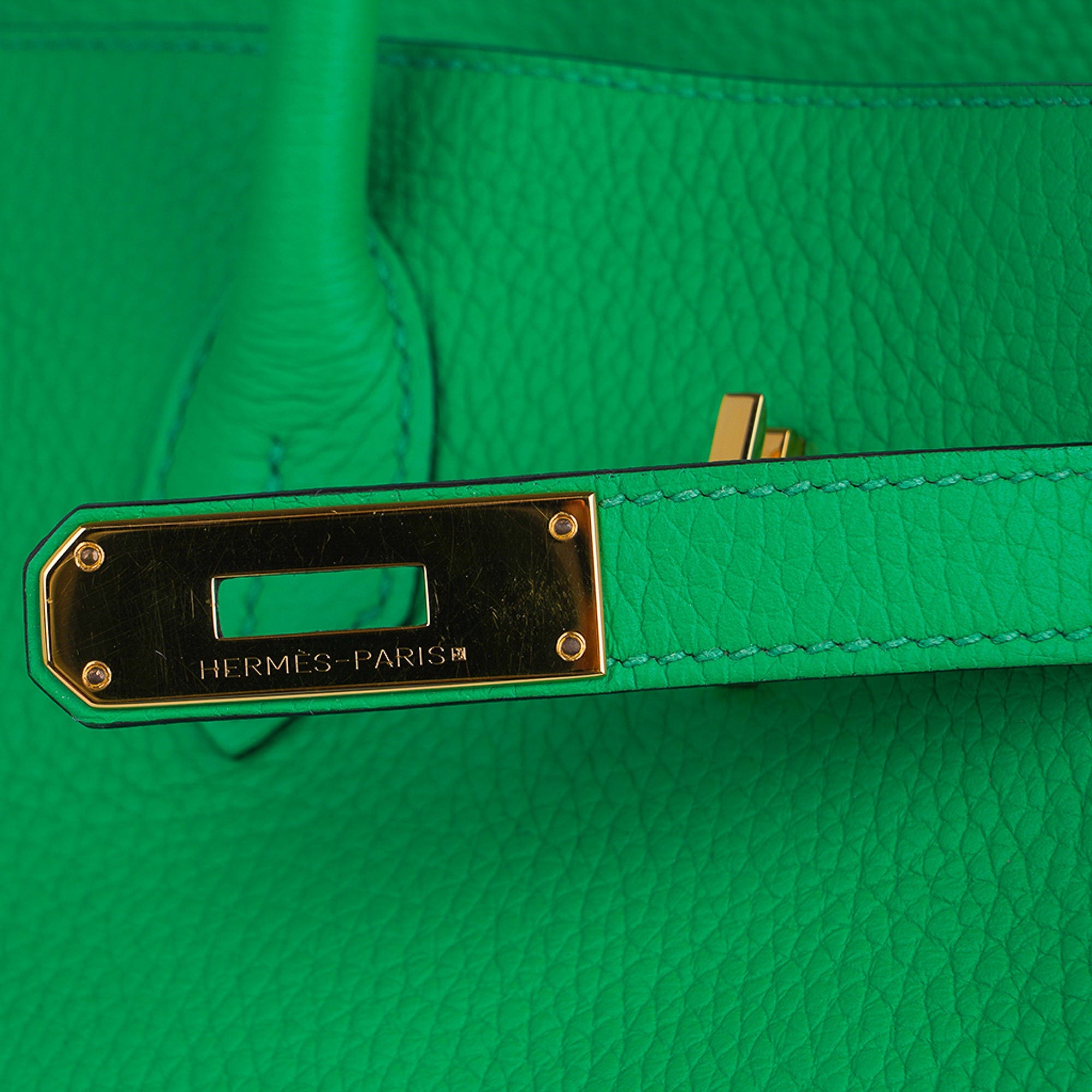 Hermès Birkin 35 Capucine Togo leather Gold Hardware - 2011, O Square