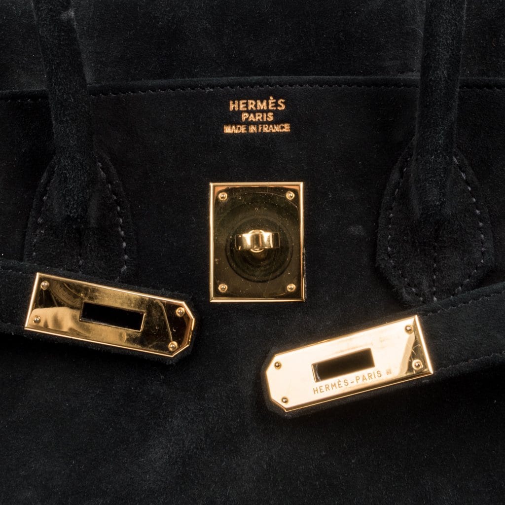 Hermes Birkin 35cm In Black Ardennes - D' Borse Boutique
