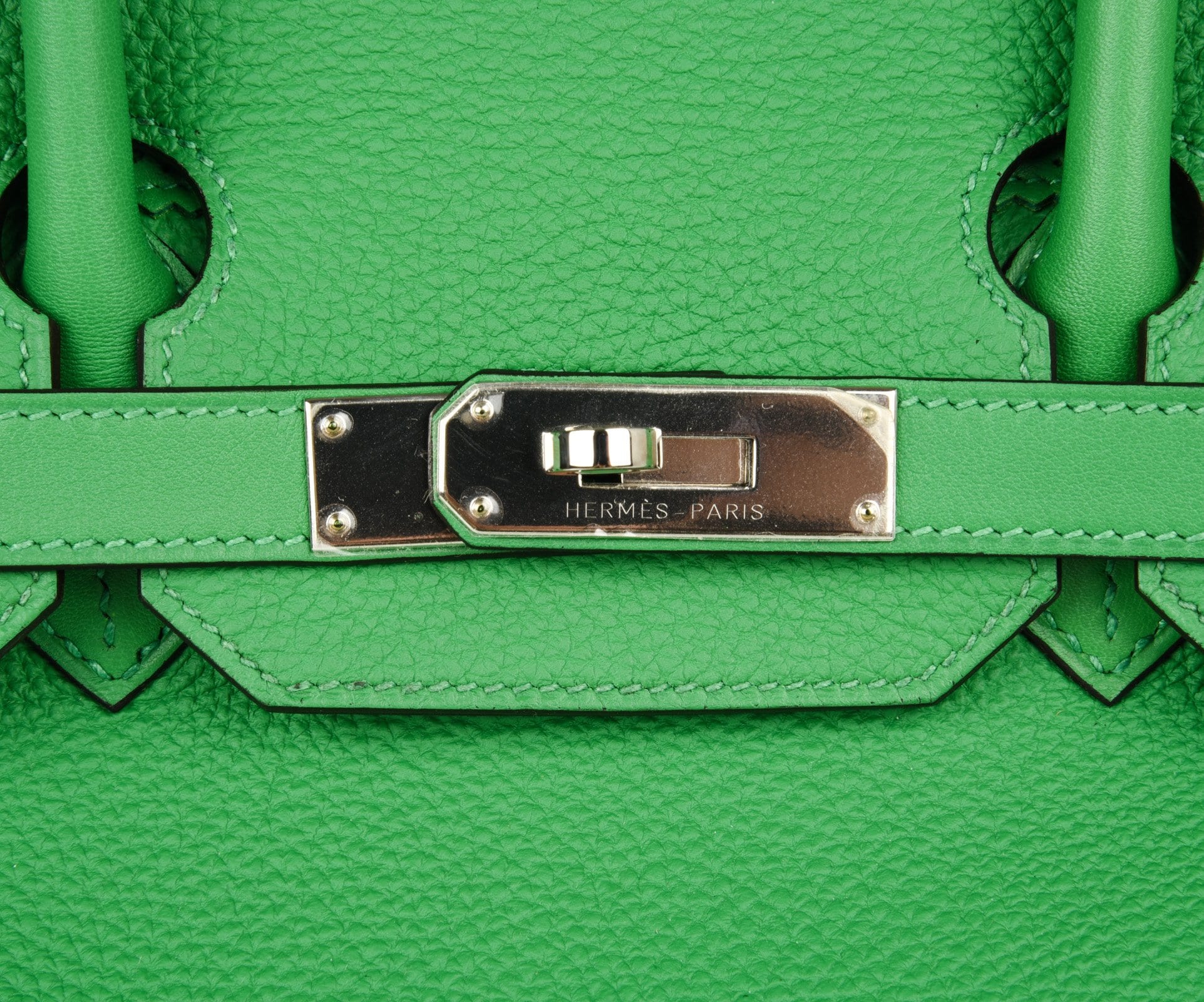 A LIMITED EDITION TURQUOISE TOGO & SWIFT LEATHER GHILLIES BIRKIN 35 WITH  PALLADIUM HARDWARE, HERMÈS, 2014