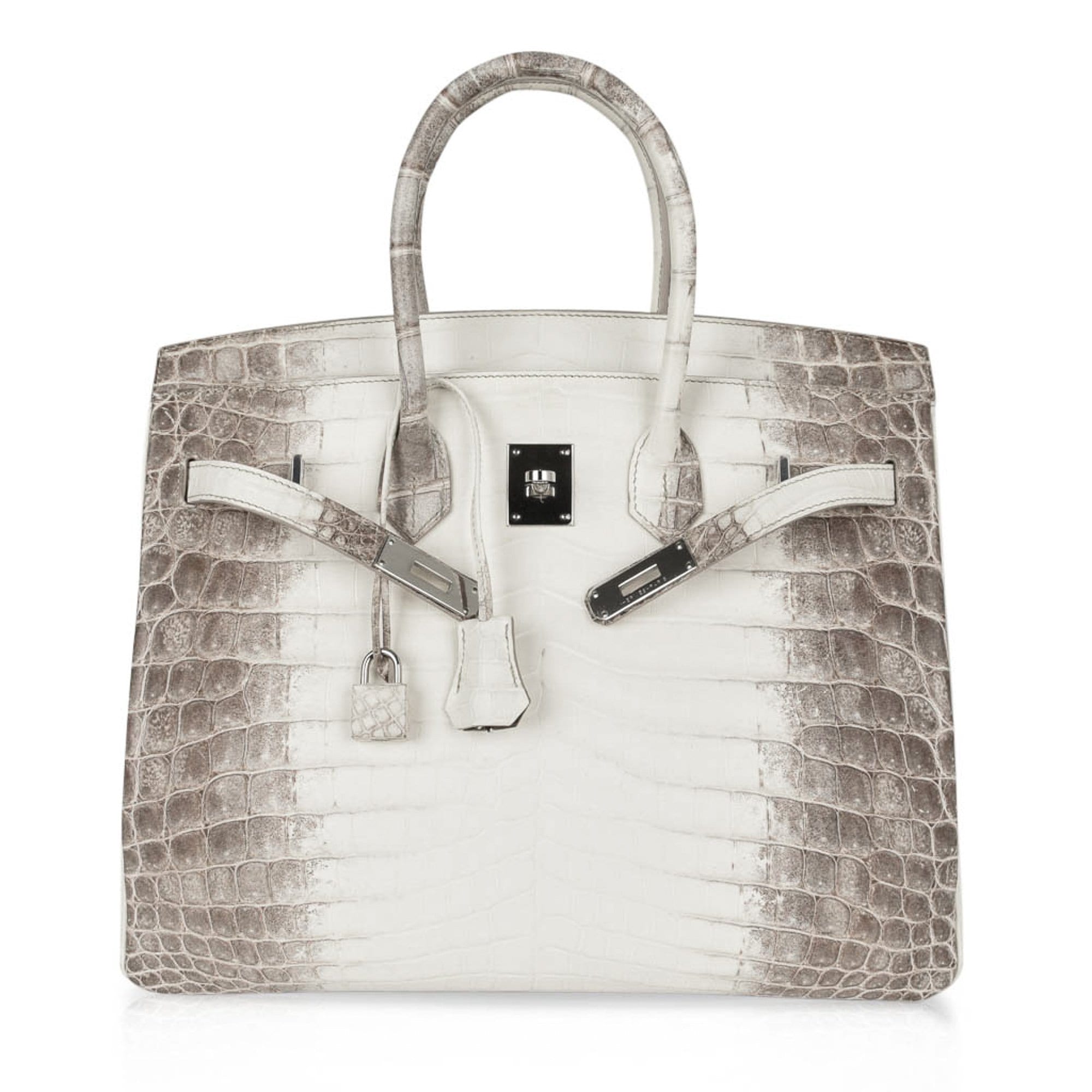 Hermès Birkin 35 Matte Himalaya White Blanc Niloticus with Palladium  Hardware - Bags - Kabinet Privé