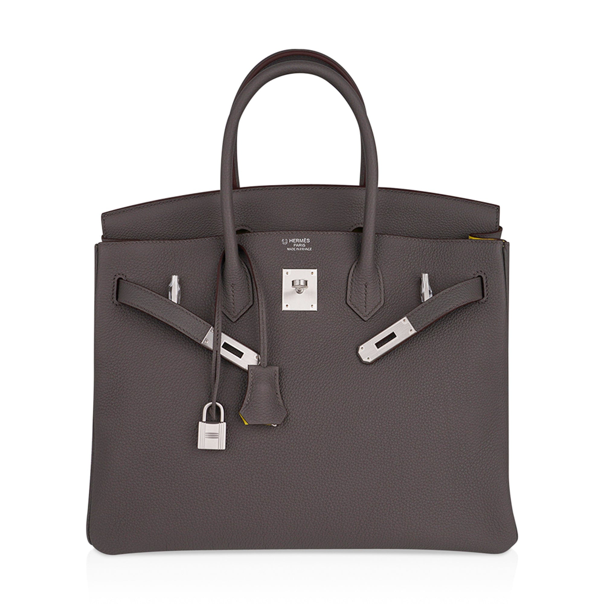 Louis Vuitton Brushed Palladium Lock & Key Set - Grey Bag