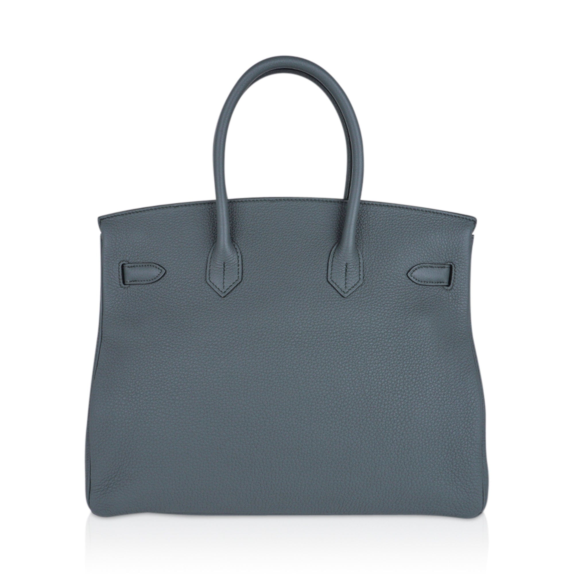 Hermes Birkin 35 Bag Vert Amande Togo Leather with Palladium Hardware