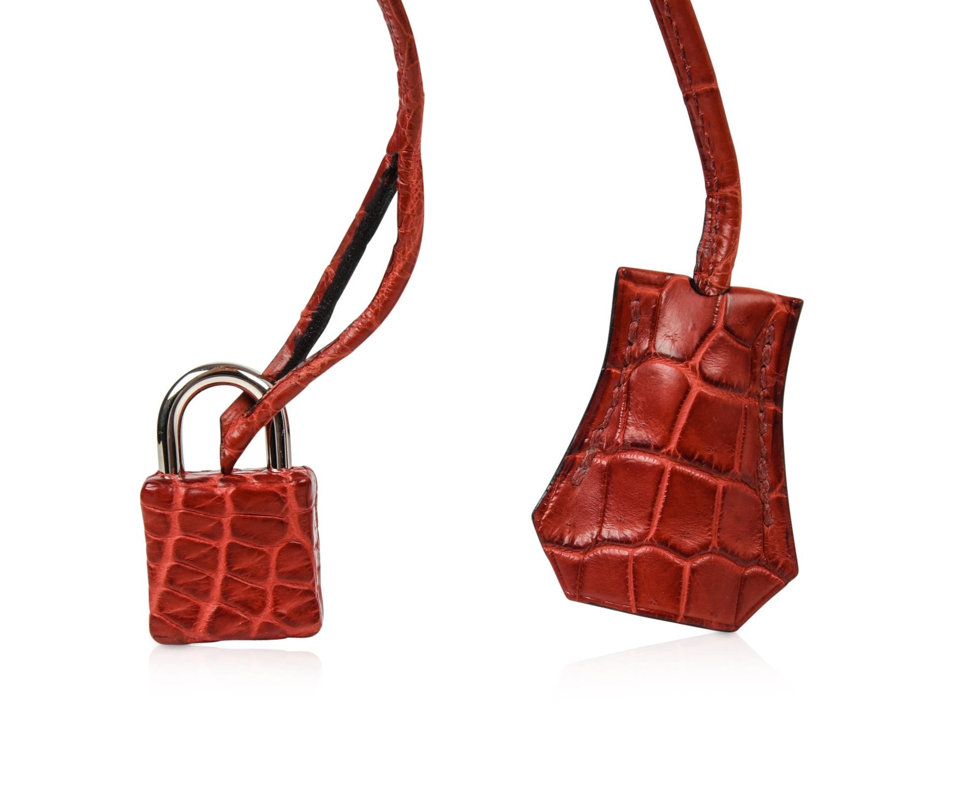 Hermes Rouge Pivoine 40cm Togo Birkin Bag Palladium Luscious - Chicjoy