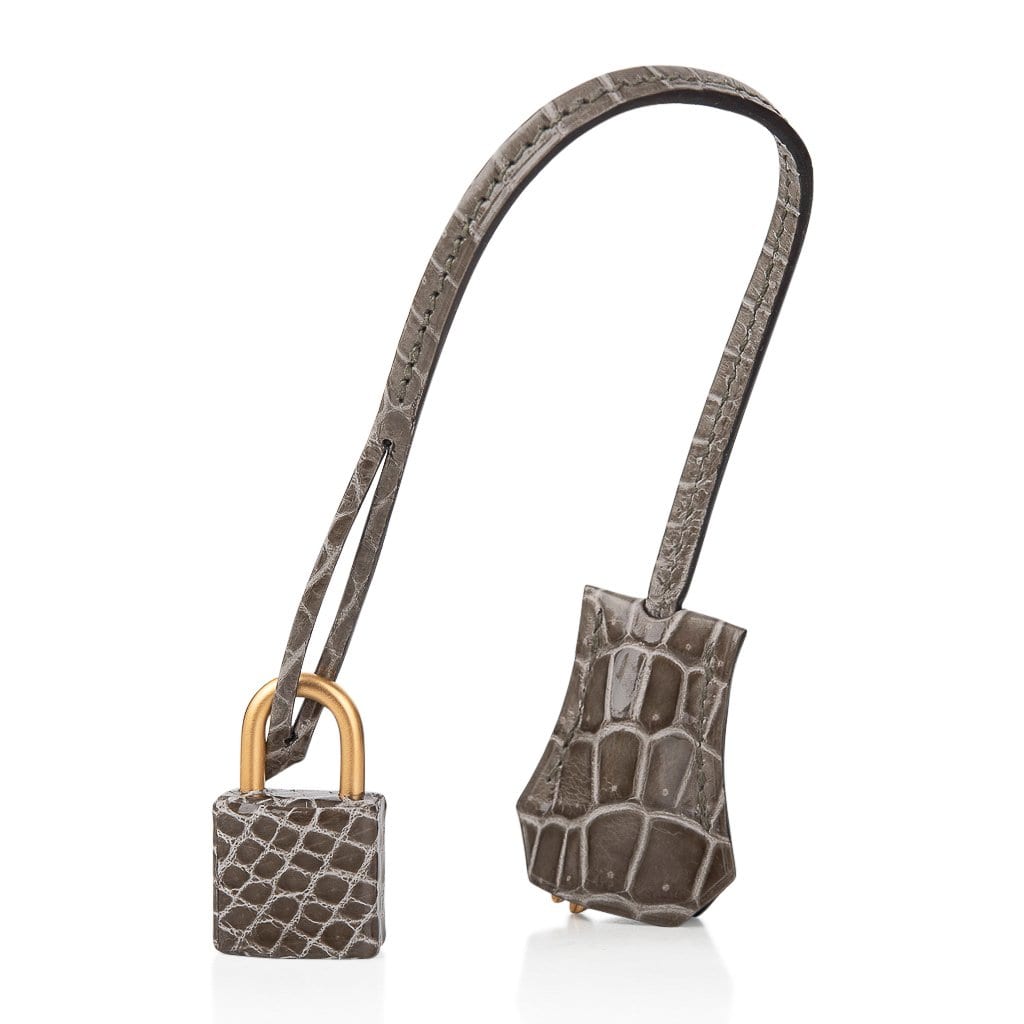 Hermes Special Order HSS Birkin 30 Bag Gris Elephant & Ficelle Crocodi –  Mightychic