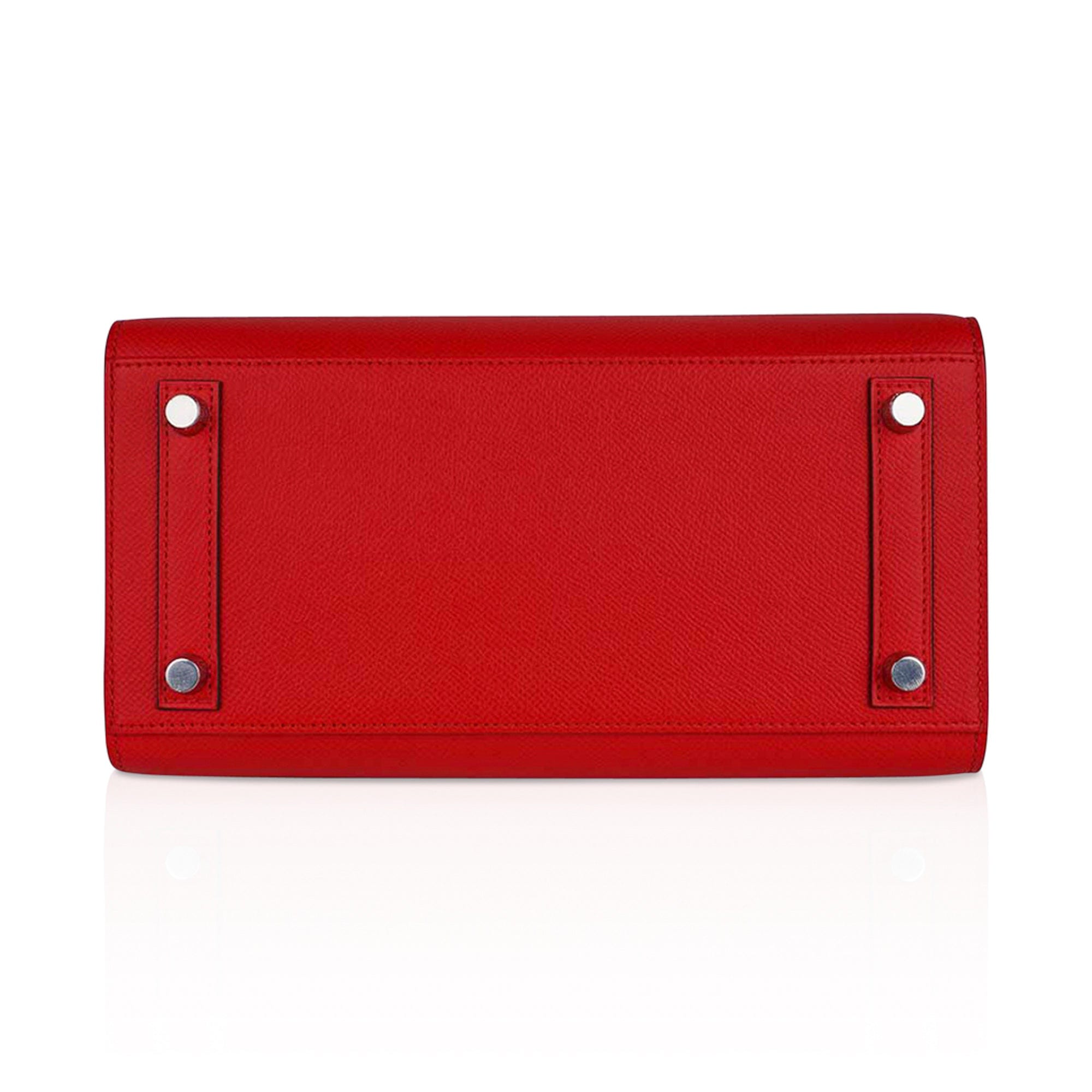 🍷 Hermès 25cm Birkin Sellier Rouge H Box Calf Leather Palladium Hardware  2022 #priveporter #hermes #birkin