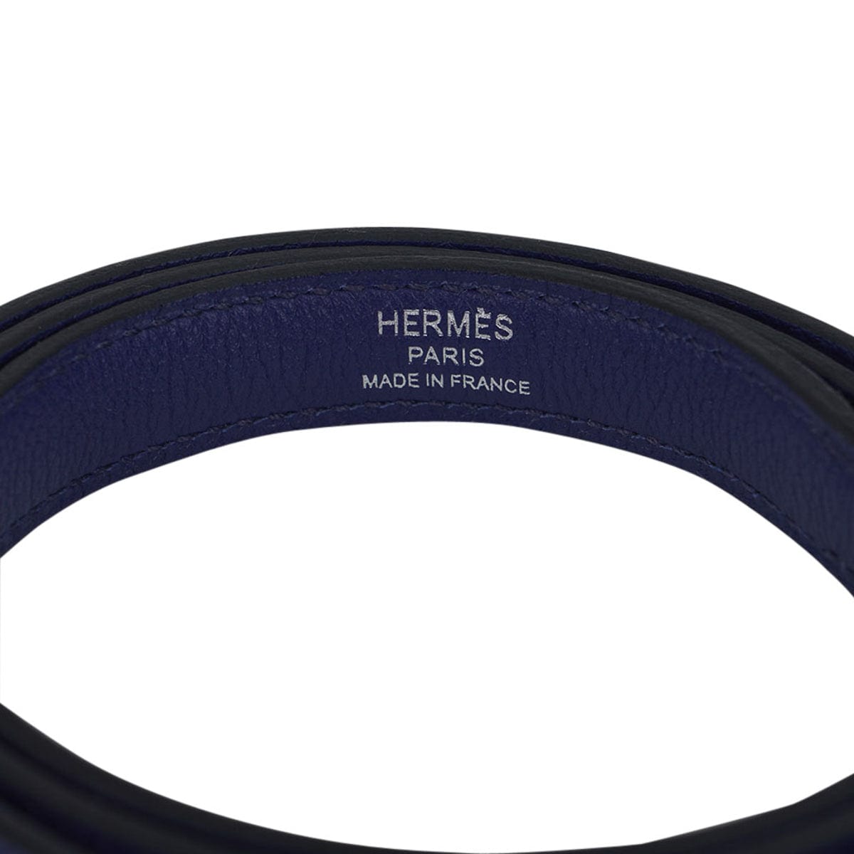 Hermes Bolide 1923 30 Bleu Saphir Novillo Leather Palladium Hardware –  Mightychic
