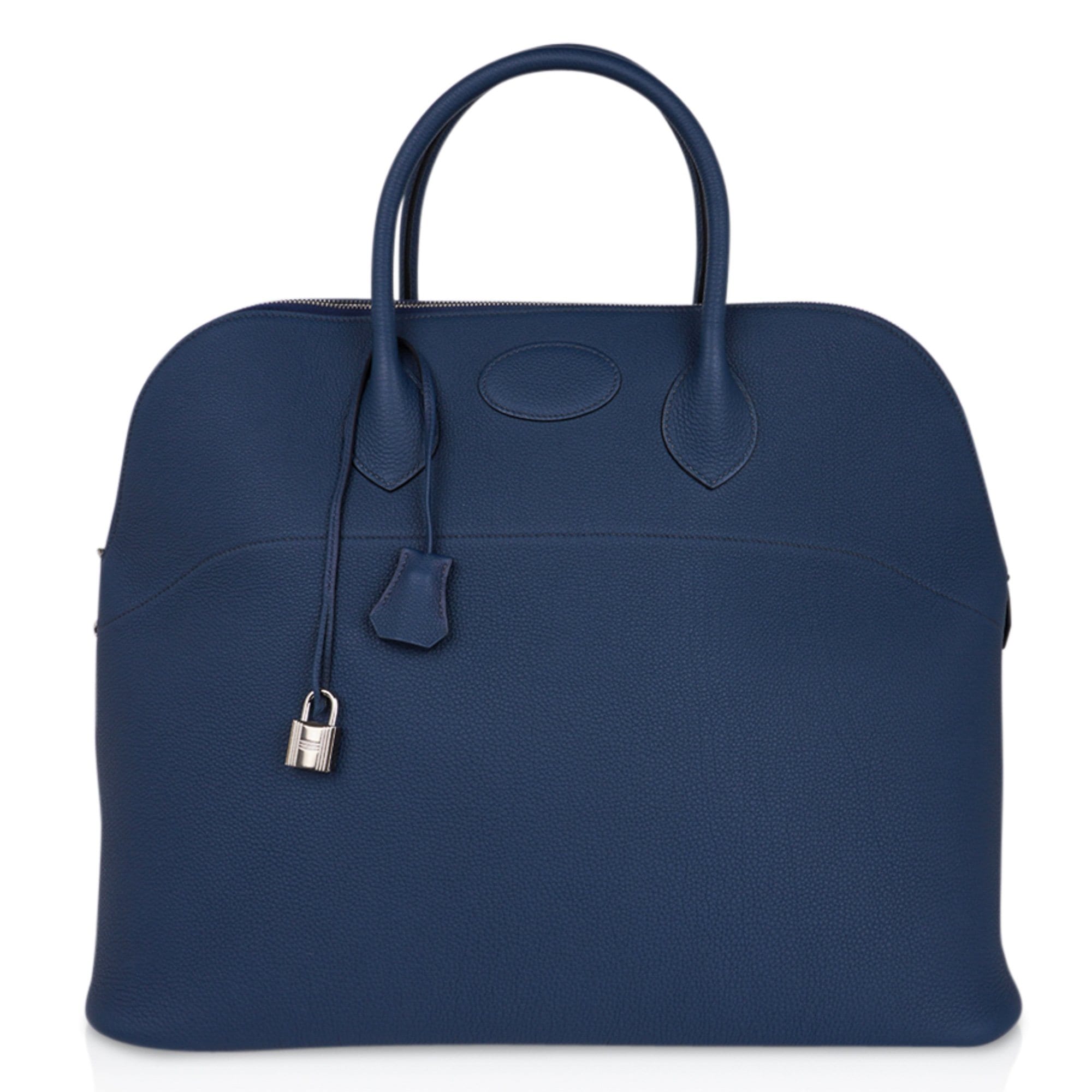 GOYARD Tote Bag Pouch SAINT LOUIS GM Blue Shopping Purse Unisex Auth New  proof