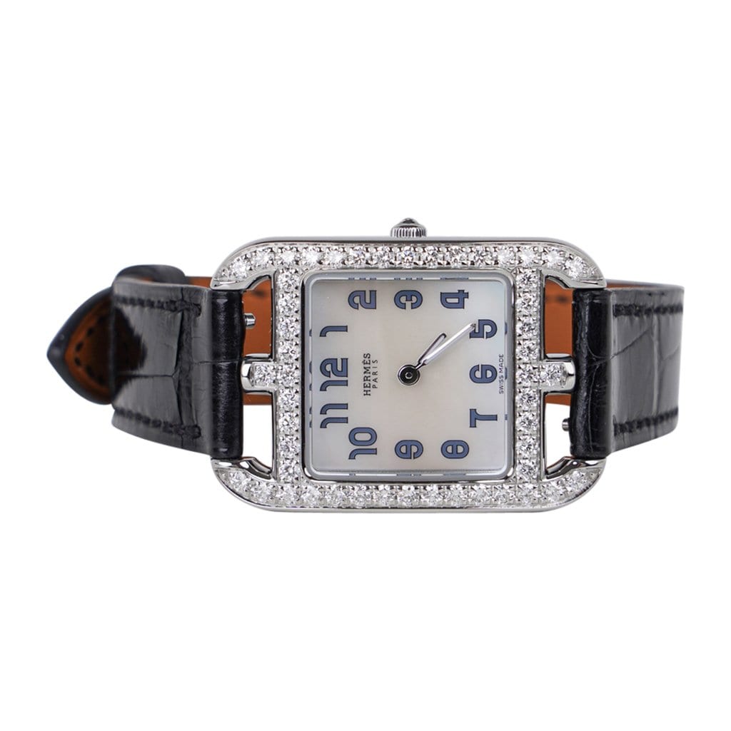 Hermes Cape Cod Timepiece Diamond Watch New w/Box