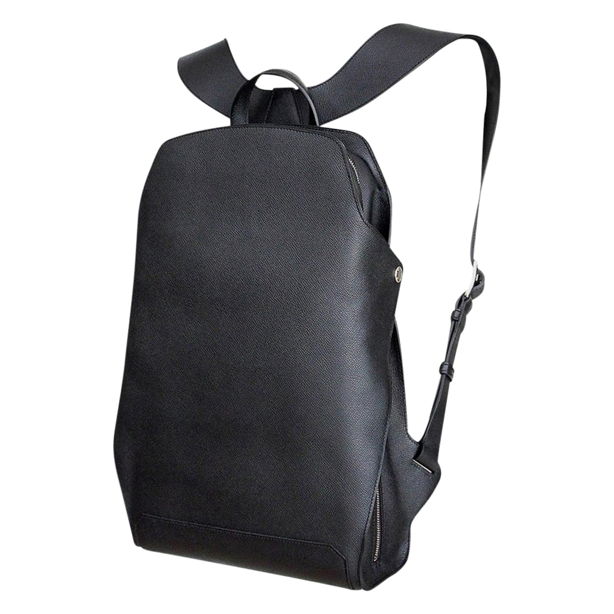 Hermes Briefcase Cityback Men's Backpack Epsom Souple Supple