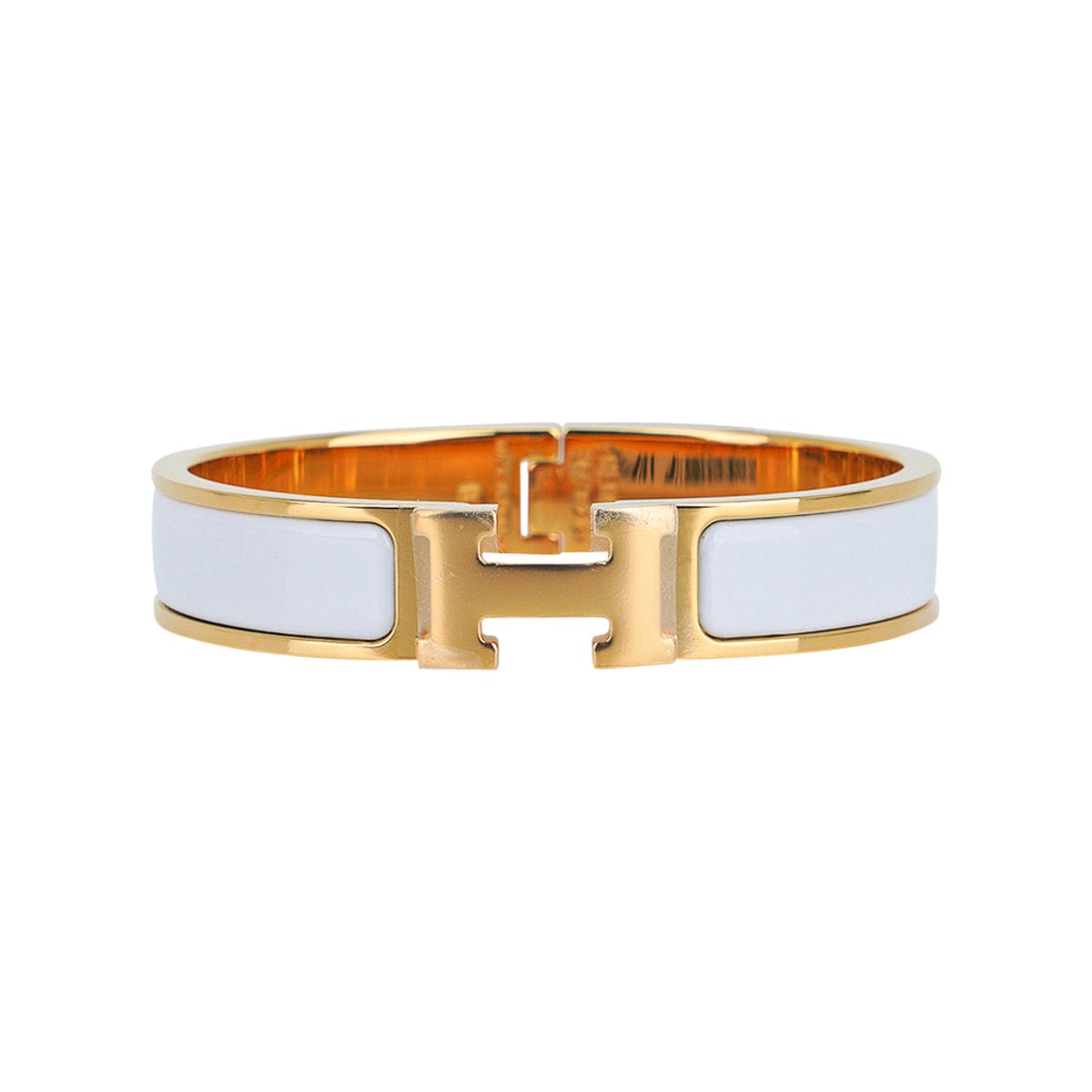 Hermes, Jewelry, Hermes Clic H Bracelet Narrow