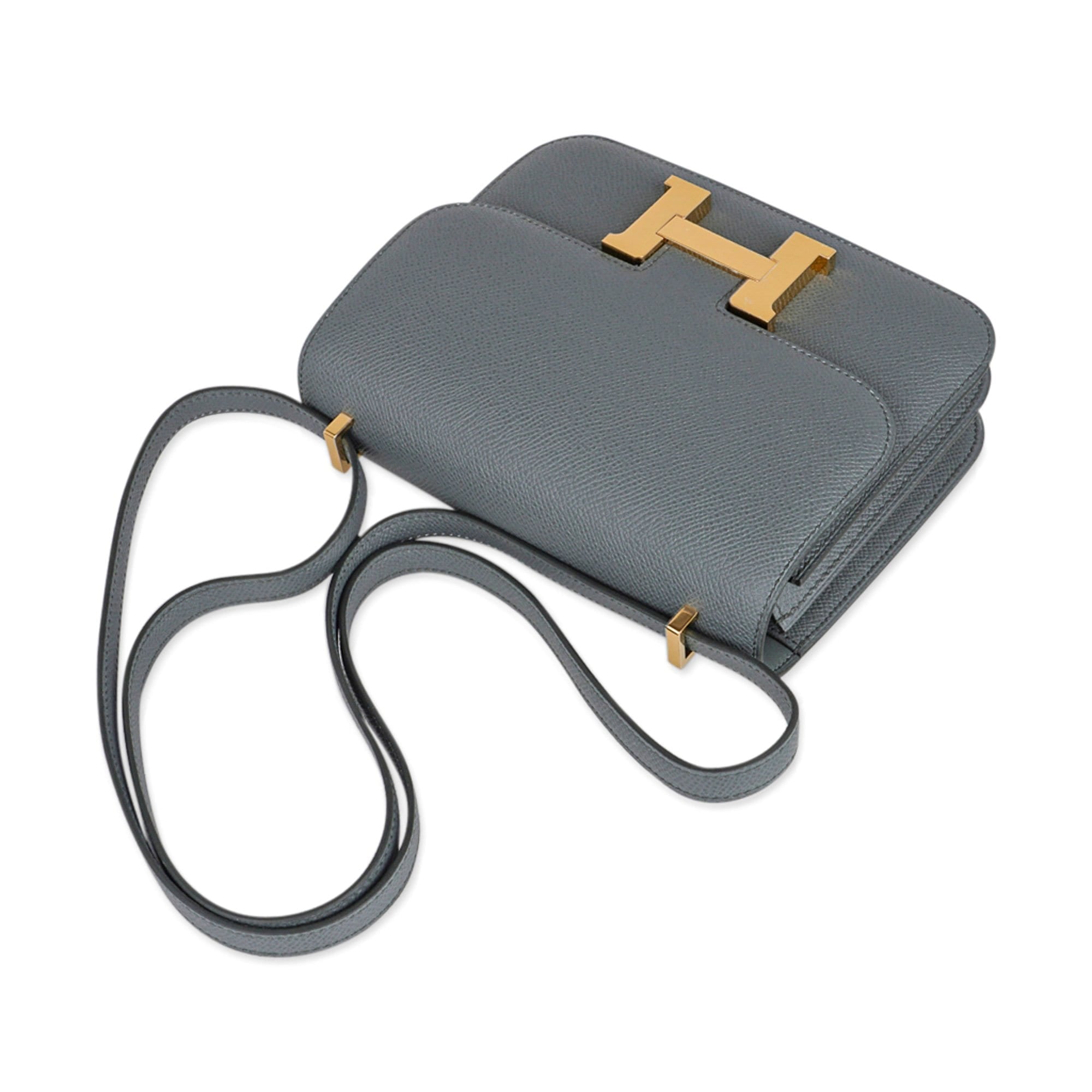 Hermes Vert Amande Epsom Constance Mini 18/19 Handbag Bag – MAISON de LUXE