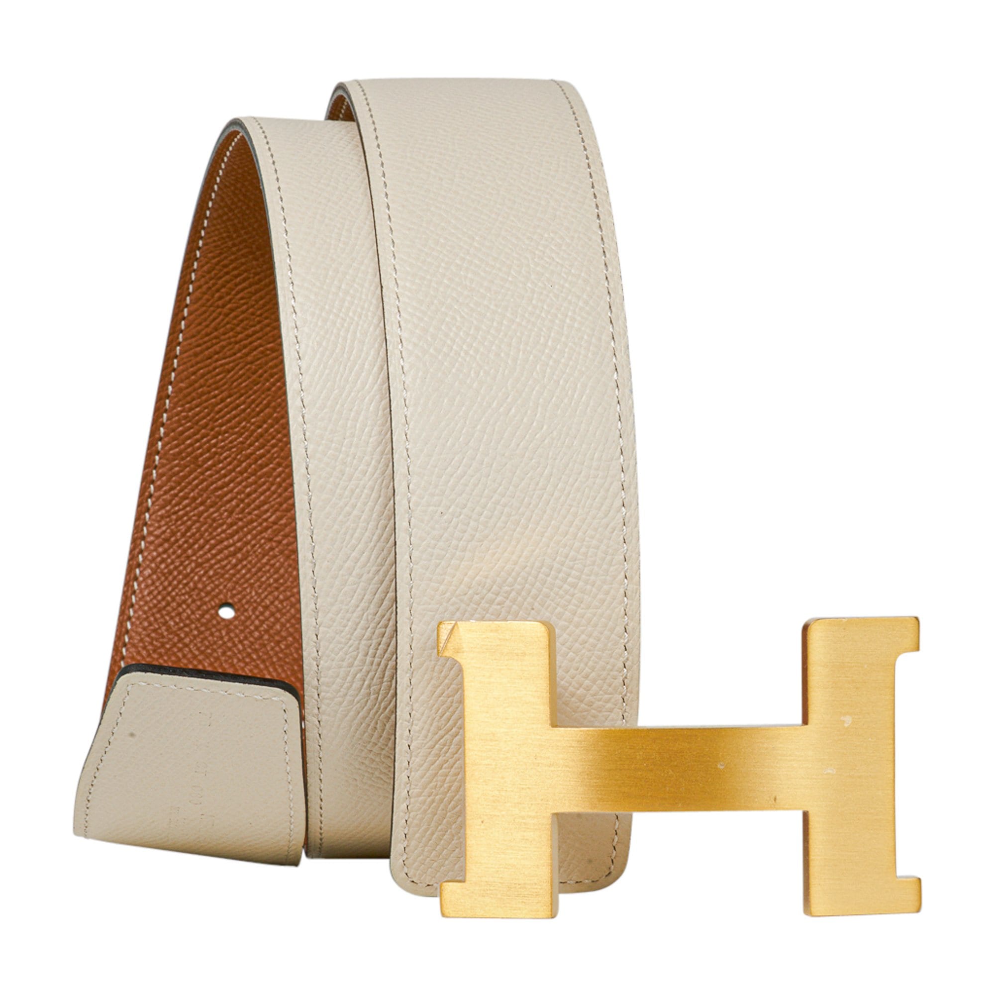 Hermès 42mm Reversible Constance H Belt Carre Gold Buckle