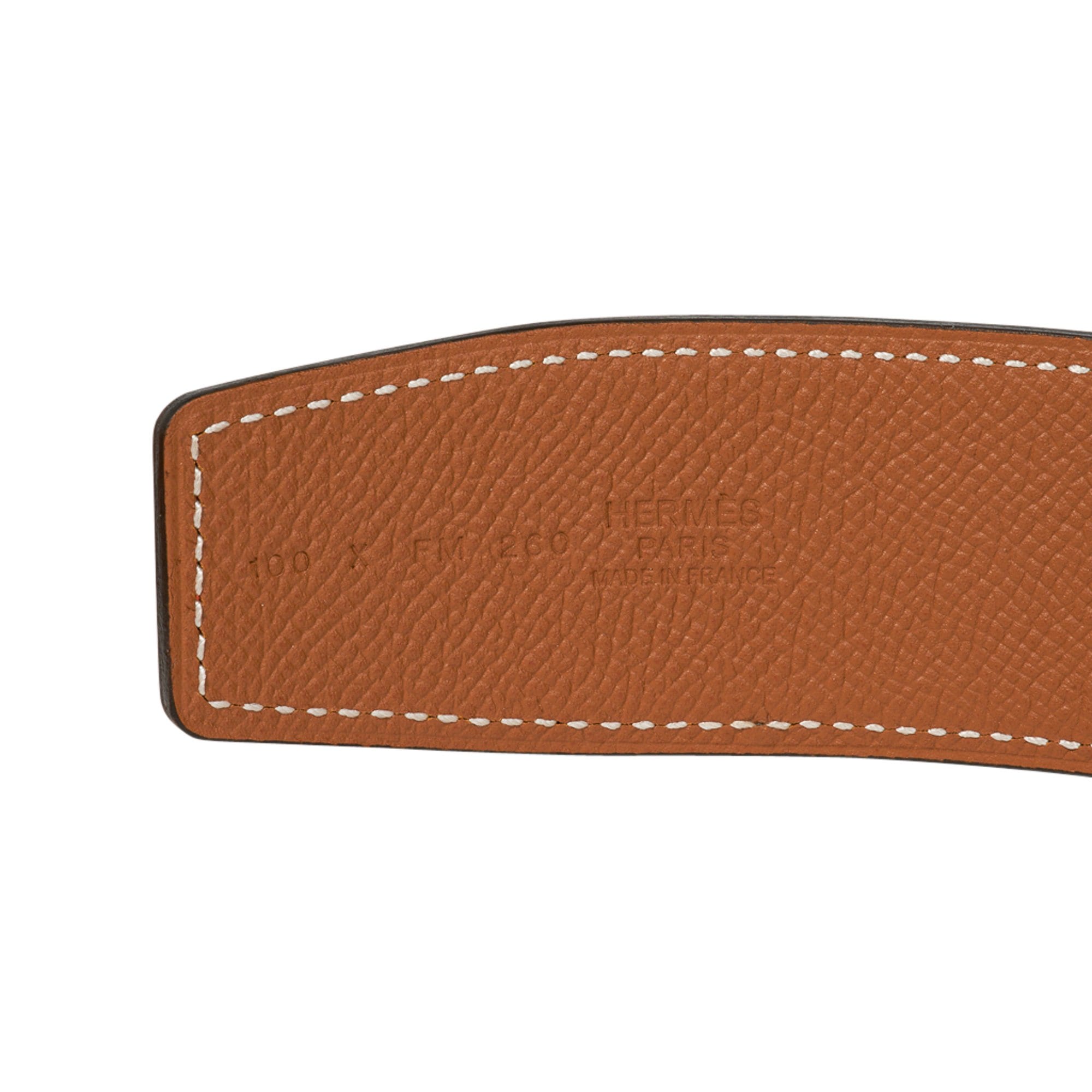 Leather belt Christian Louboutin Orange size 100 cm in Leather