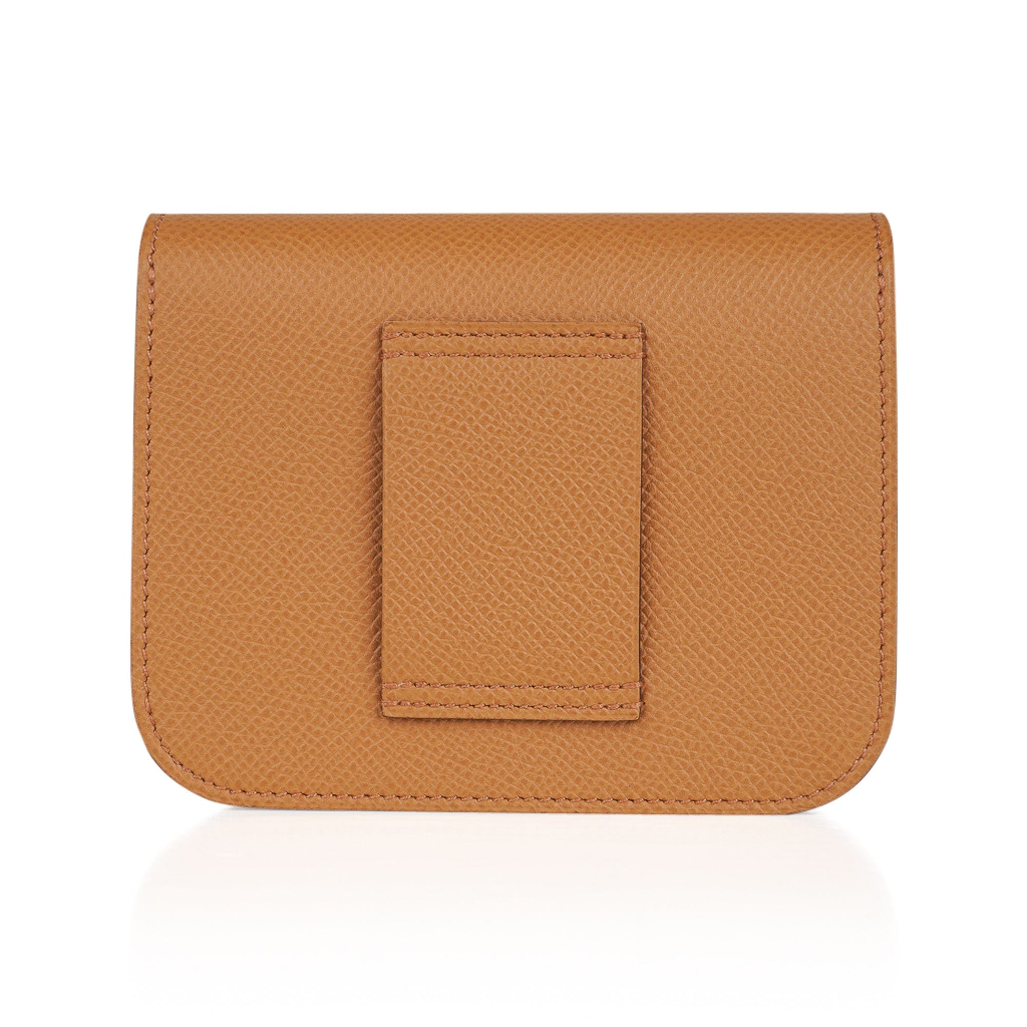 Hermes Constance Slim Wallet Waist Belt Bag Etoupe Gold Hardware –  Mightychic