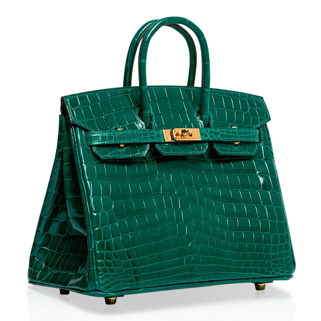 Green croc birkin bag Outlet